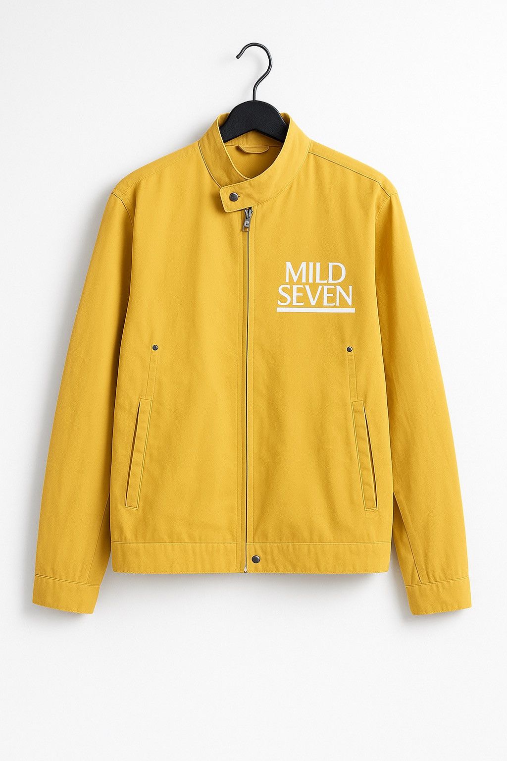 Vintage Vintage Mr. MOVAL Mild Seven Promo Nylon Jacket – Yellow Size US M / EU 48-50 / 2 - 1 Thumbnail