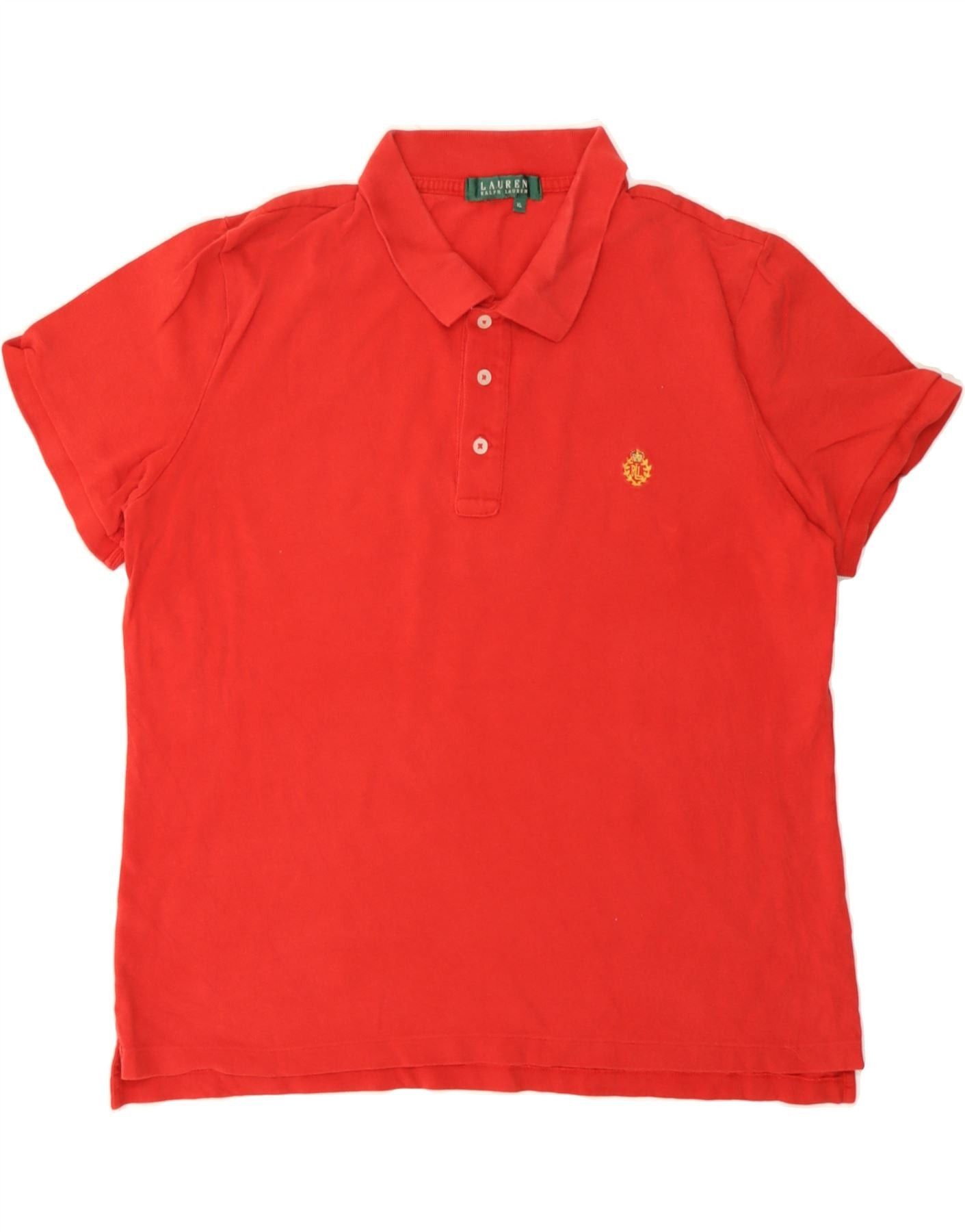 Ralph Lauren Boys Polo Shirt 15-16 Years XL Red Cotton Size XL / US 12-14 / IT 48-50 - 1 Thumbnail