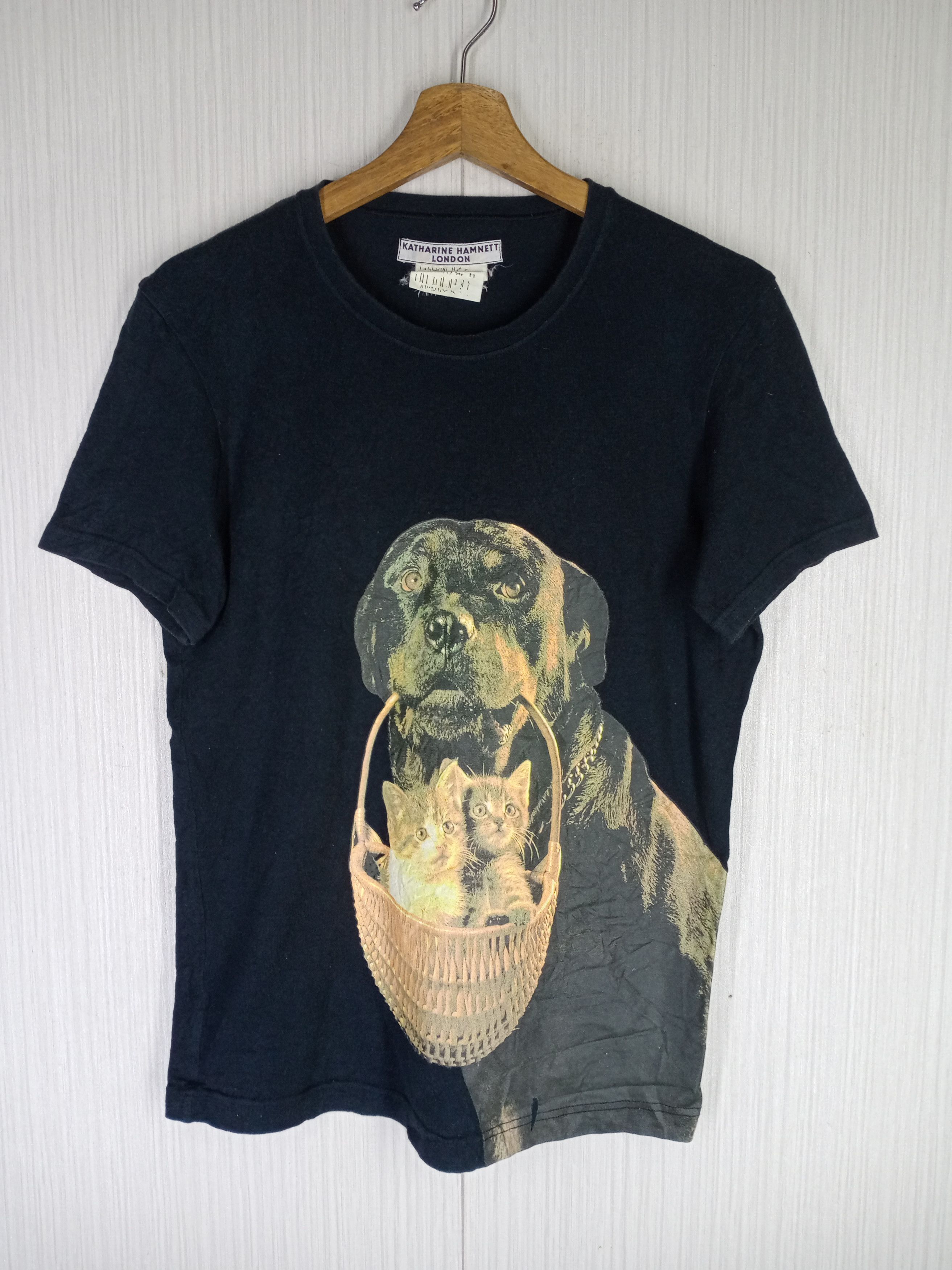 Katharine Hamnett London RARE VINTAGE KATHARINE HAMNETT LONDON TSHIRT Size US M / EU 48-50 / 2 - 1 Thumbnail