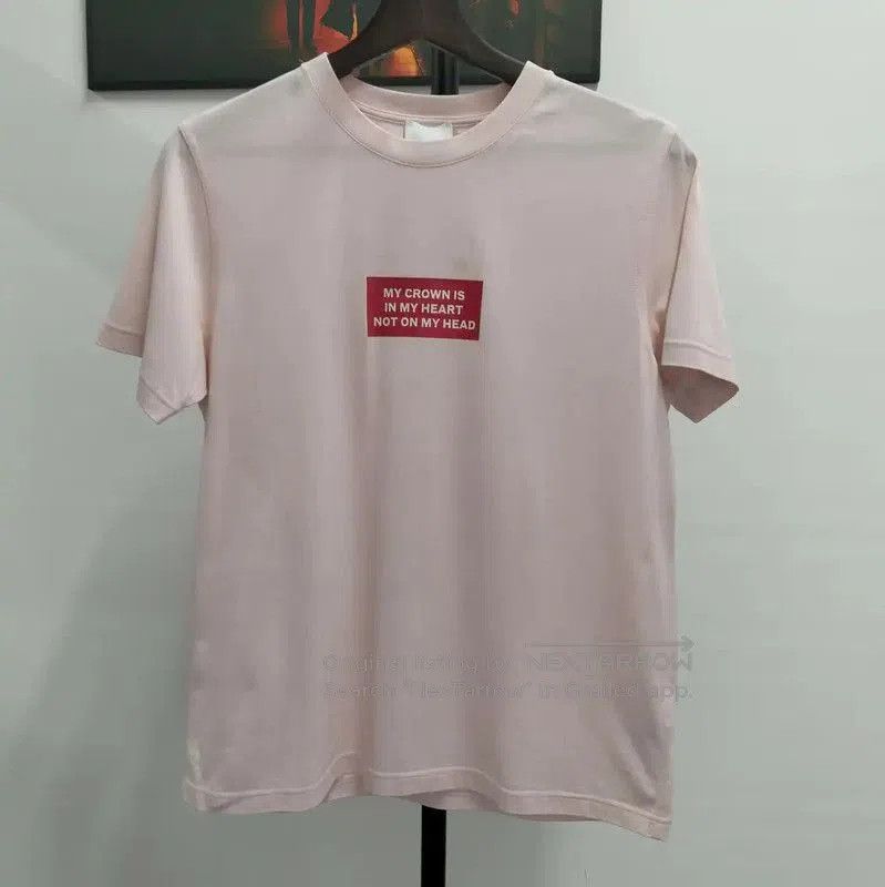 Other Burberry Pink Cotton Short Sleeve T-Shirt. Size S / US 4 / IT 40 - 1 Thumbnail