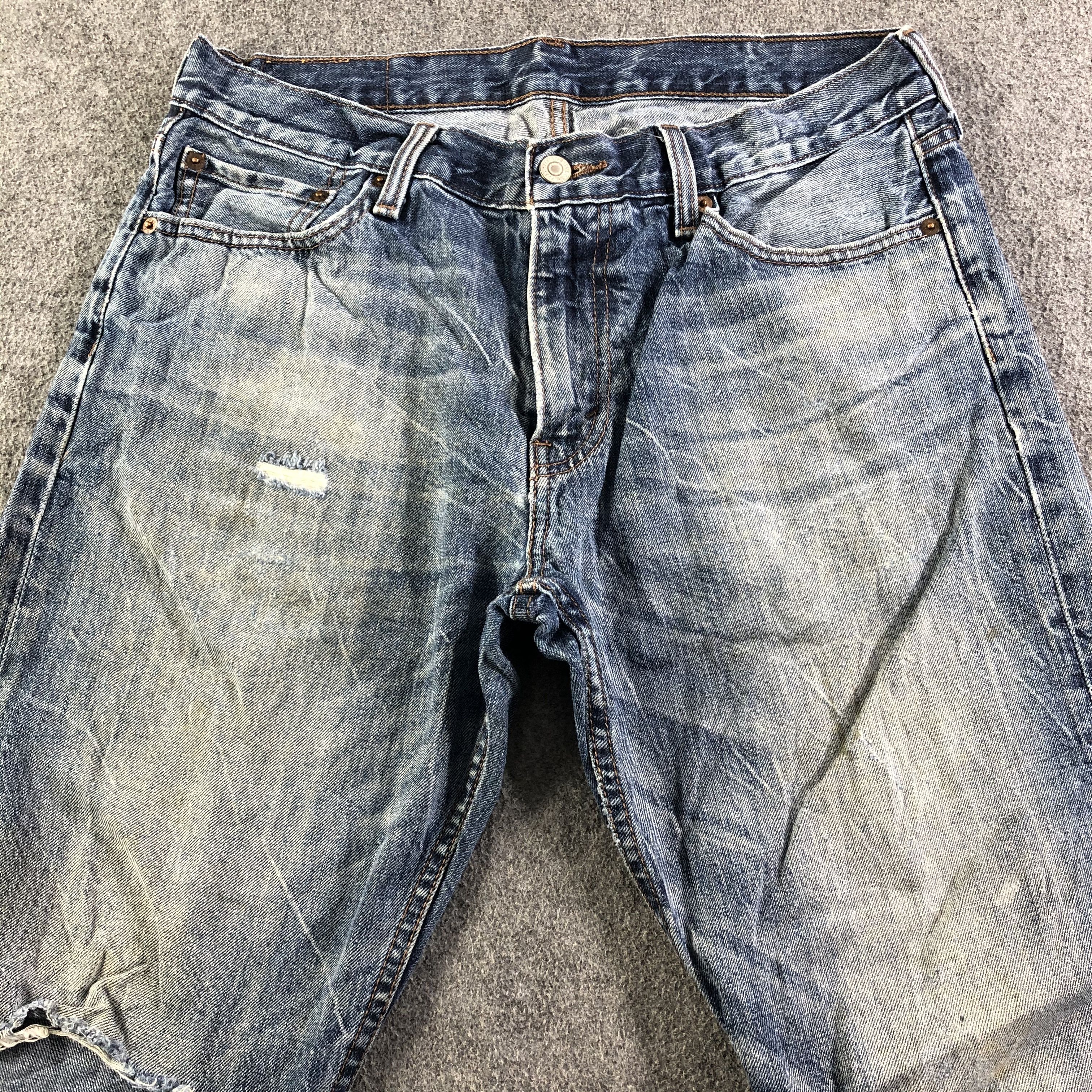 Levi's Vintage Blue Wash Levis 504 Jeans-J3181 Size US 33 - 3 Thumbnail