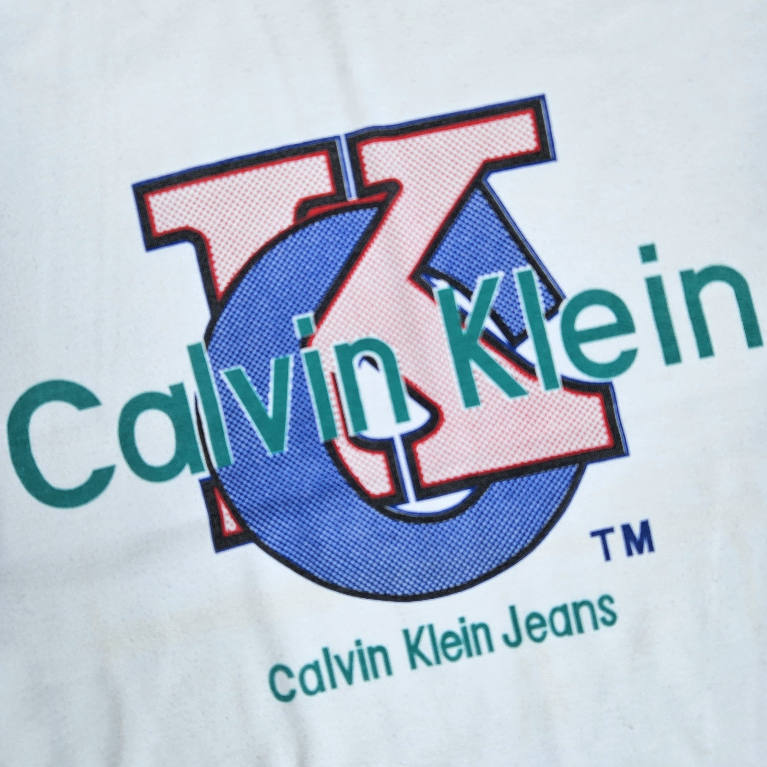 Calvin Klein Vintage Calvin Klein Bootleg T-shirt Size US L / EU 52-54 / 3 - 2 Thumbnail