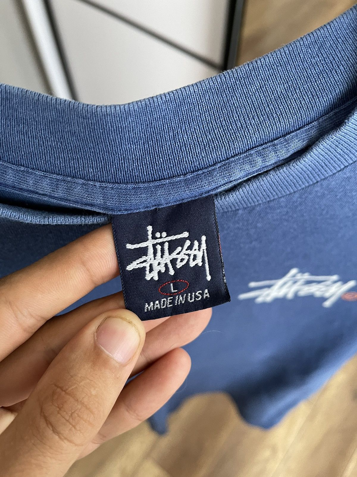 Stussy Stussy Vintage USA Big Logo T-Shirt Tee 90s Size US L / EU 52-54 / 3 - 12 Thumbnail