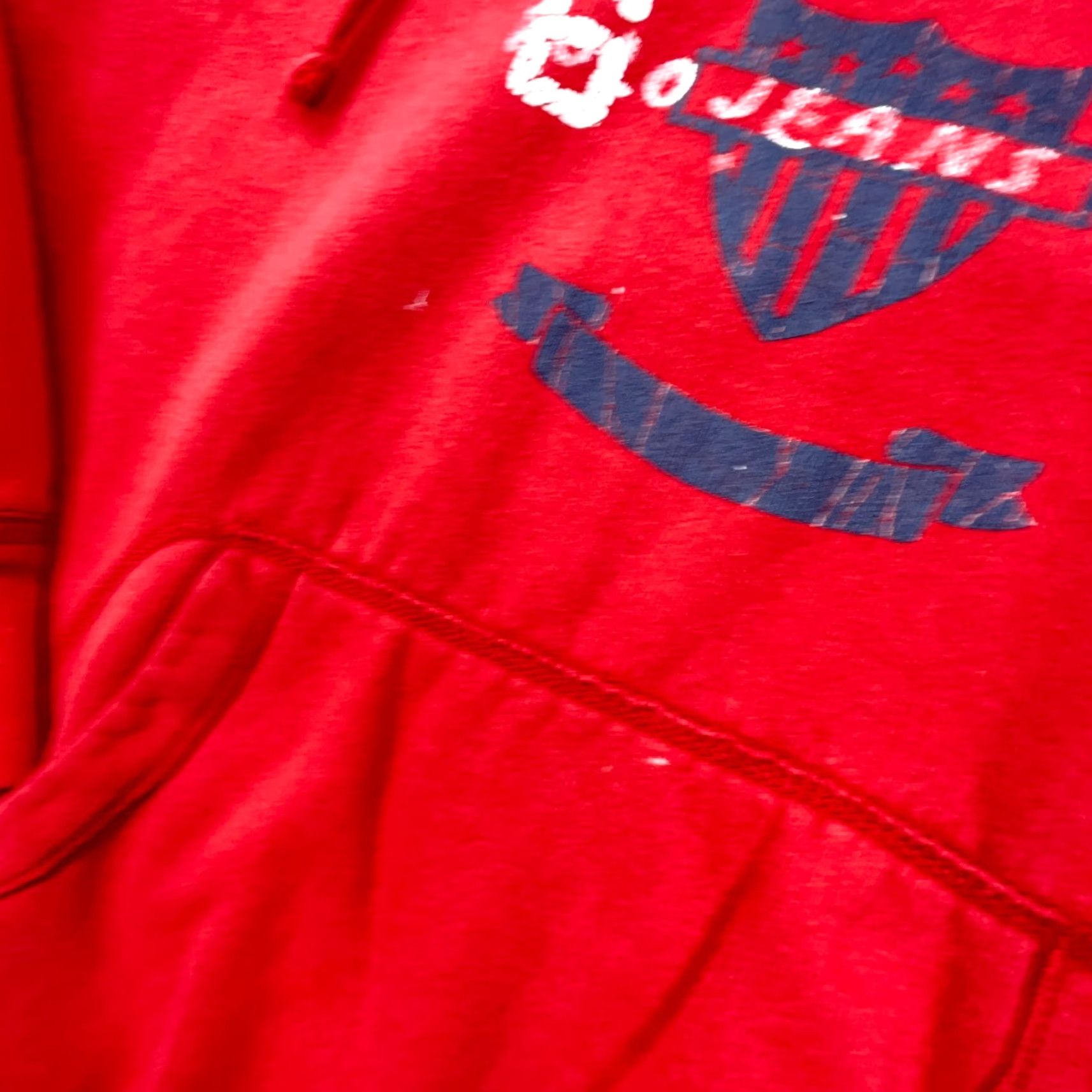 Ralph Lauren VINTAGE Polo Ralph Lauren Hoodie Men M Red Sweatshirt PRL Y2K Faded Hoodie Pullover Logo Embroidered Size US M / EU 48-50 / 2 - 7 Thumbnail