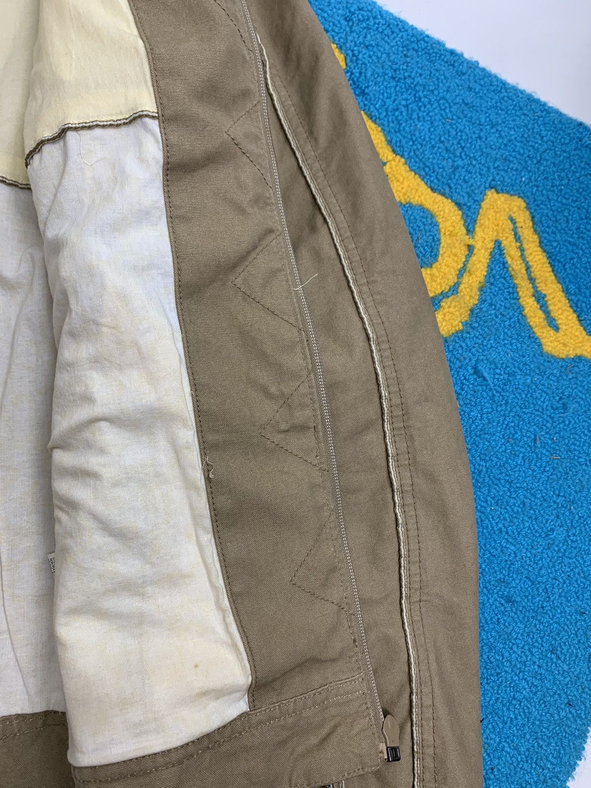 Designer × Diesel × Vintage Vintage Diesel Patchwork Racing Denim Jacket Size M / US 6-8 / IT 42-44 - 17 Thumbnail