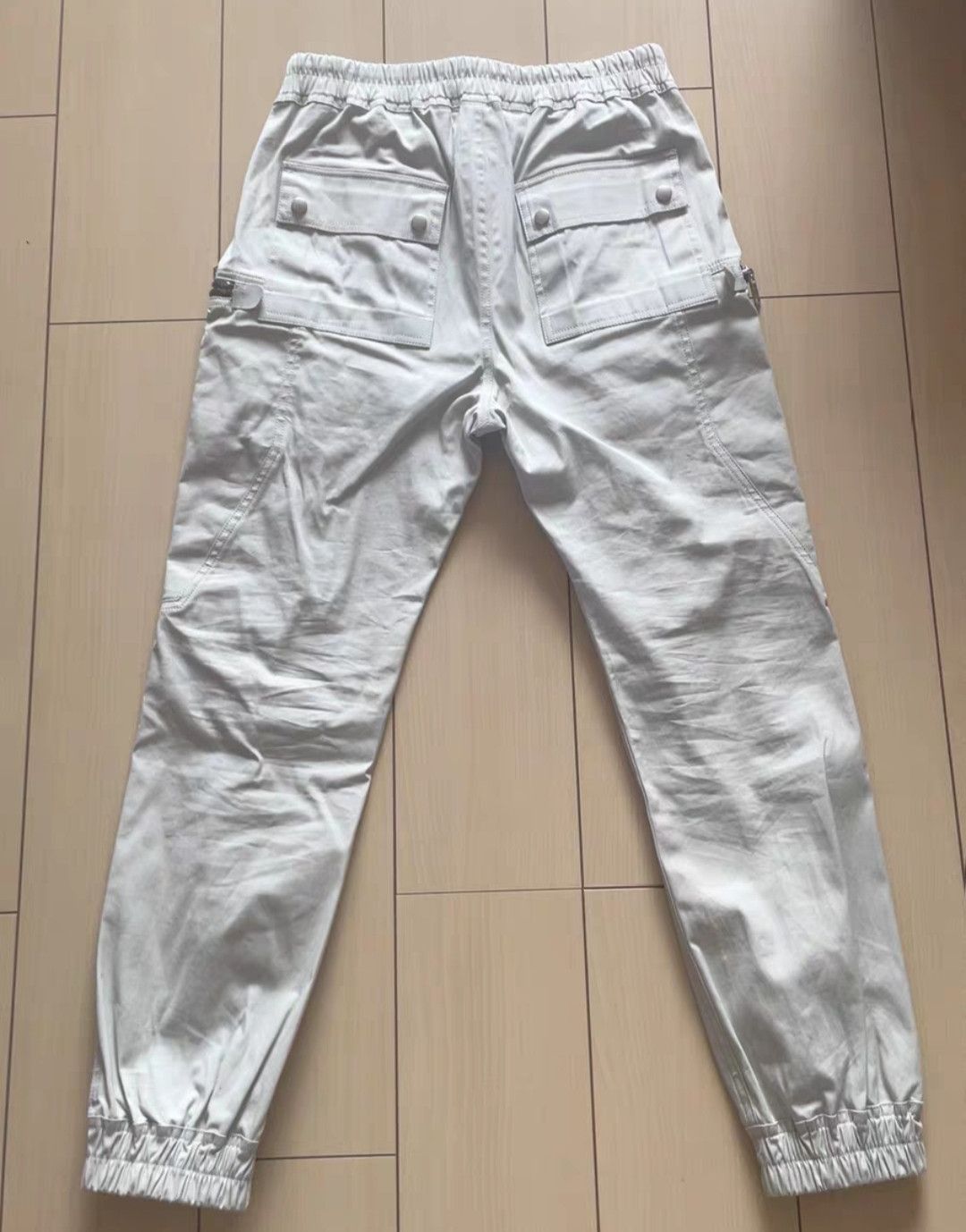 Rick Owens Rick Owens ro 21SS 5-zipper light grey pants-2505 Size US 32 / EU 48 - 2 Thumbnail