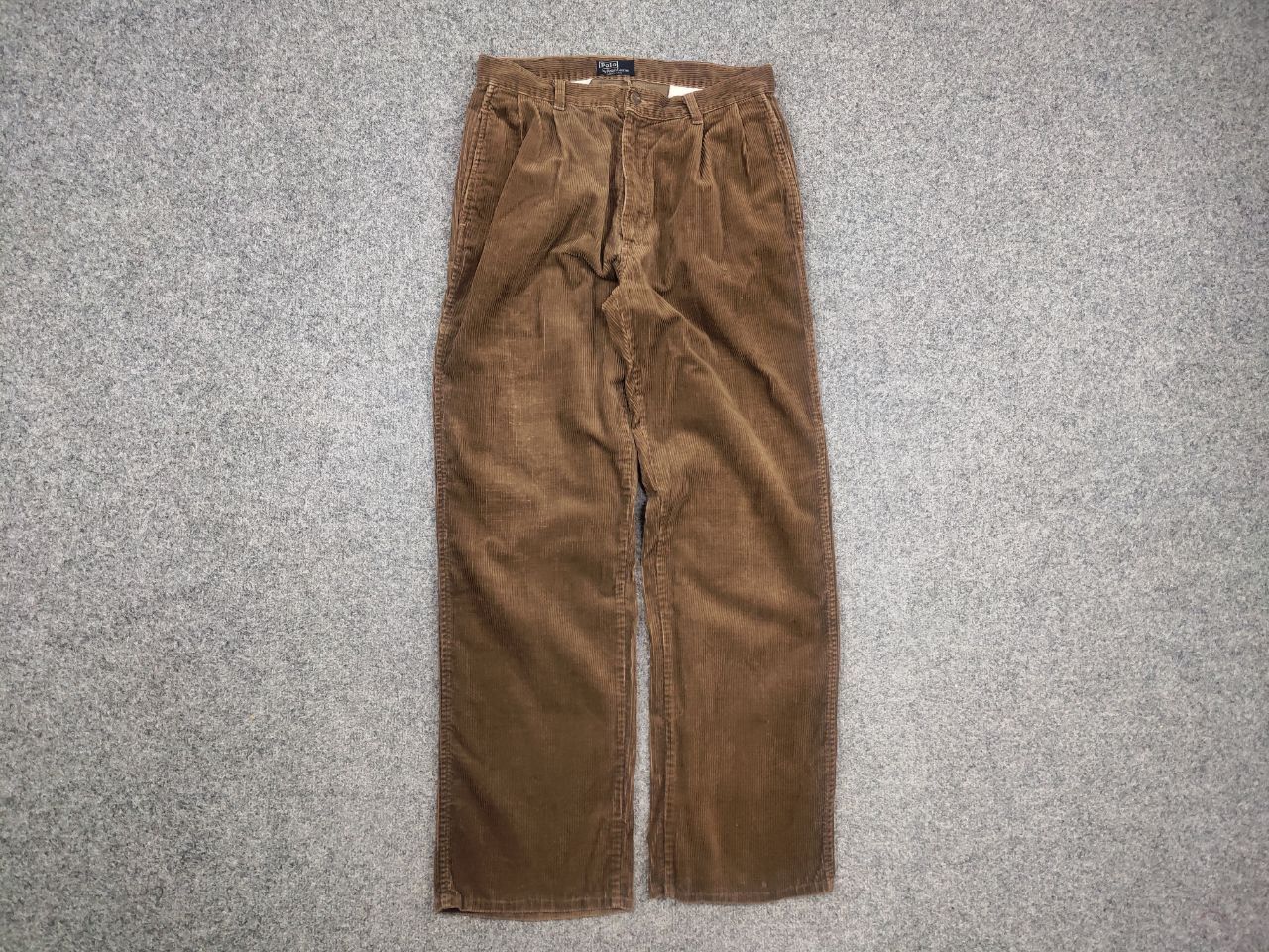 Vintage 80's Polo ralph lauren USA Corduroy Pants Talon Zip