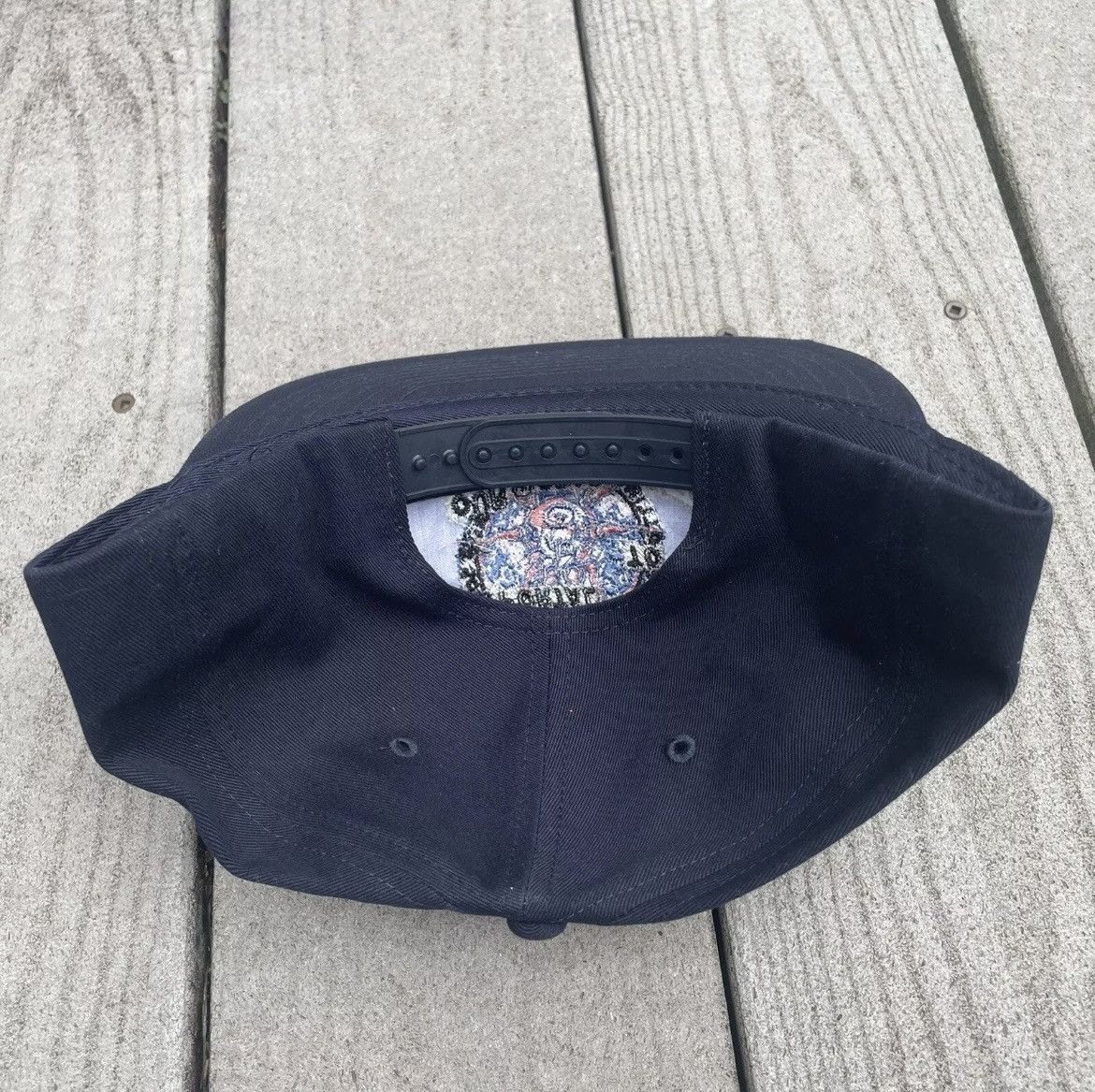 Travis Scott RARE Travis Scott Rolling Loud NYC 2021 Hat navy Size ONE SIZE - 7 Thumbnail