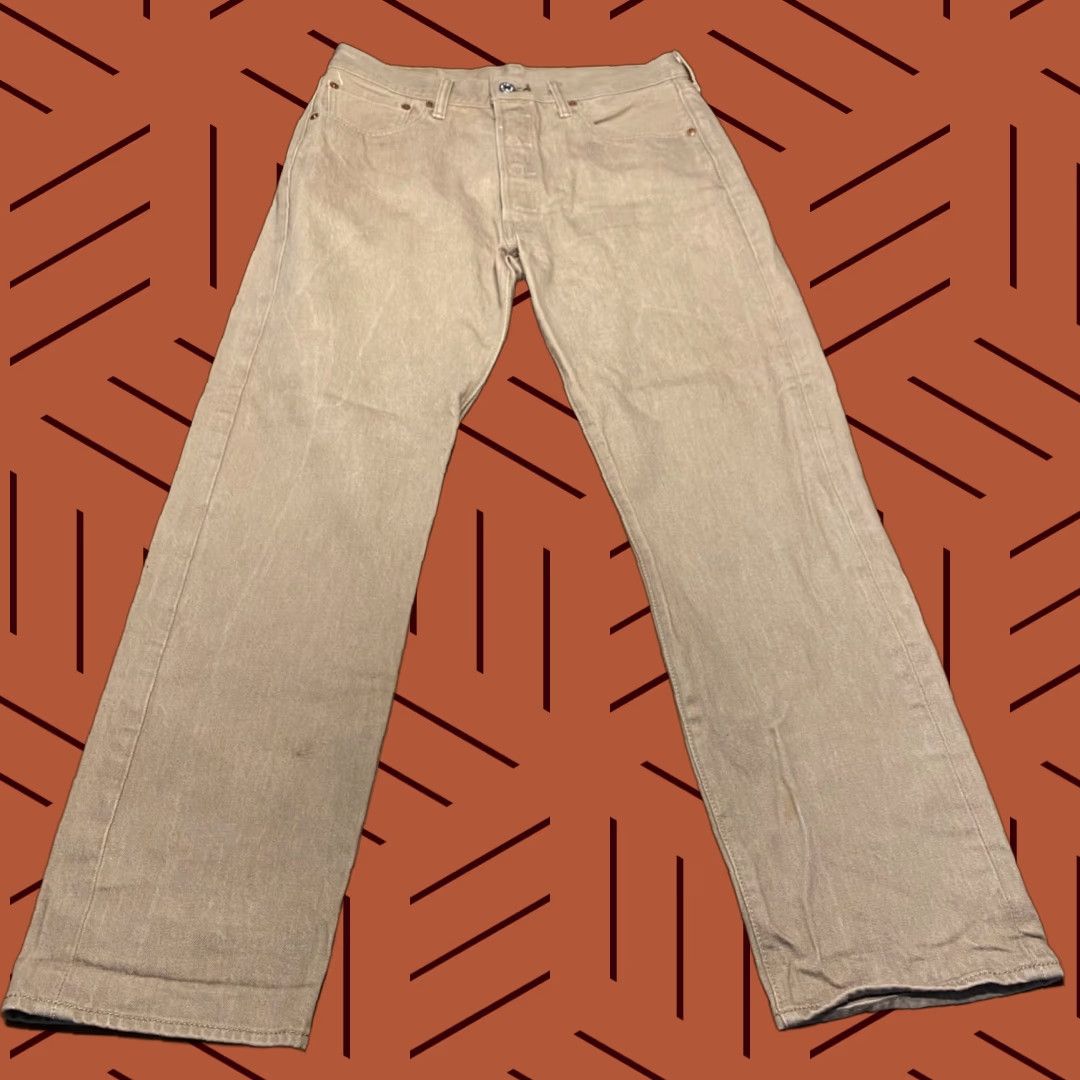 Levi's VINTAGE Levi's Jeans Men's 32x29 Straight Leg Cotton Brown Fall Spring Summer Winter Classic Outdoor Chic Size US 32 / EU 48 - 1 Thumbnail