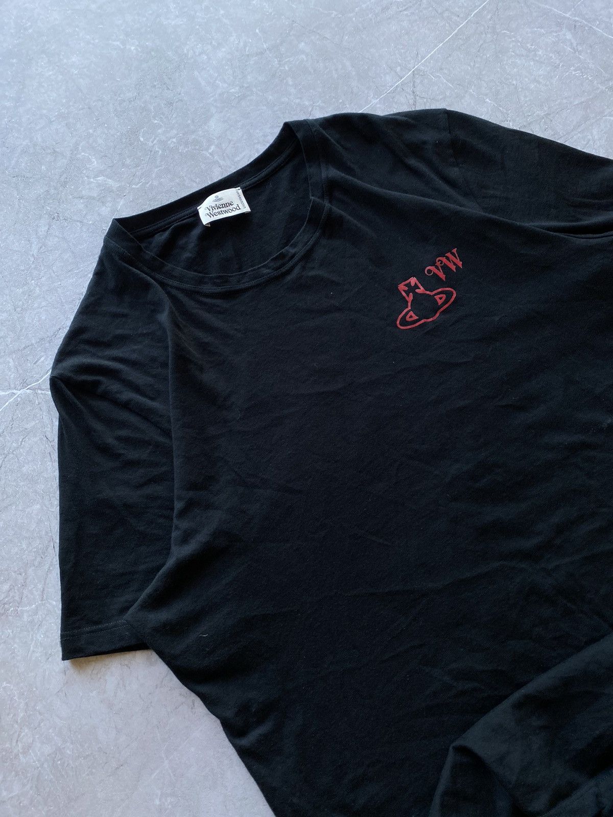 Vivienne Westwood Rare Vivienne Westwood Underwear Black Hype T-Shirt Size US XXL / EU 58 / 5 - 3 Thumbnail