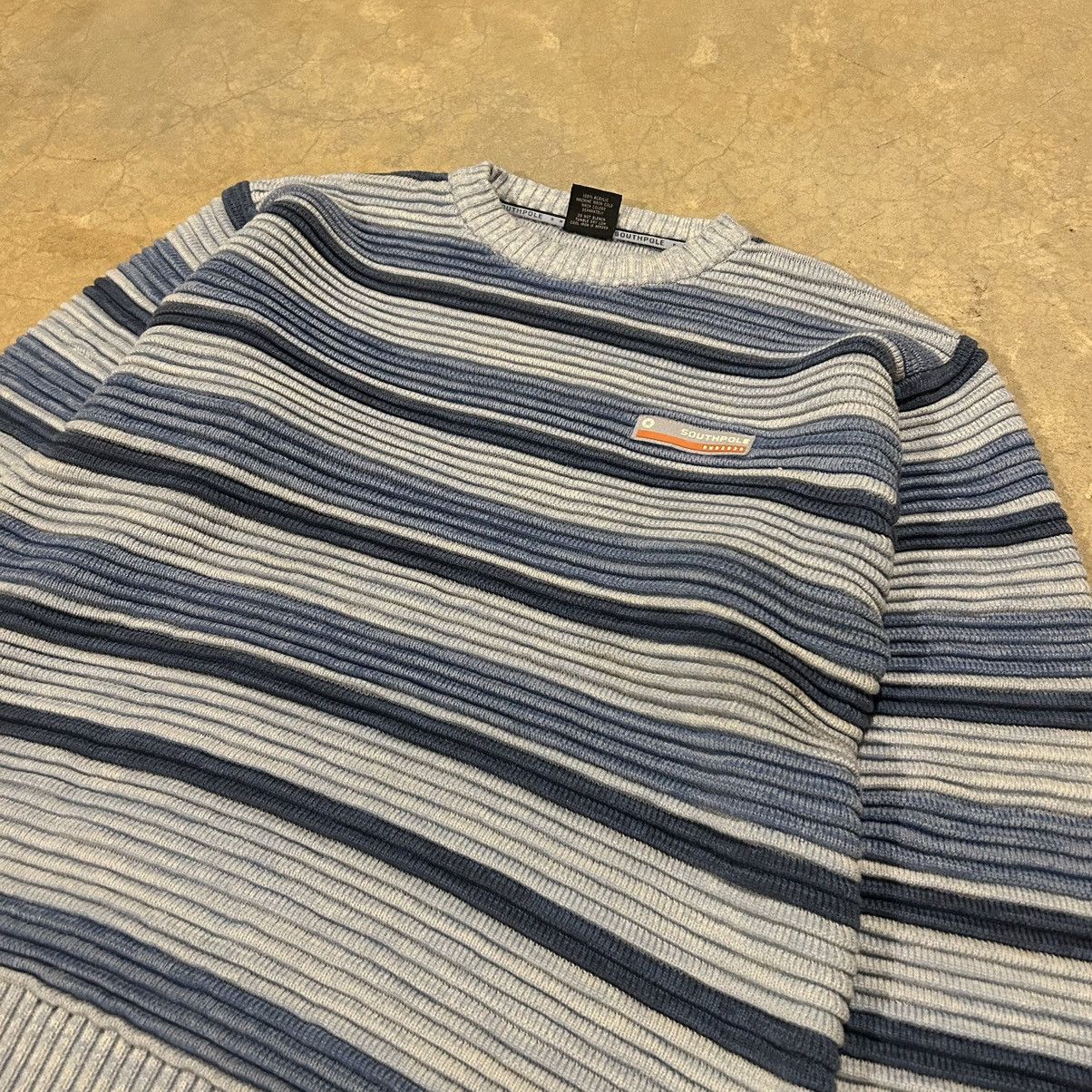 Southpole × Vintage Crazy Vintage Y2K Southpole 3D Knit Chunky Sweater Size US L / EU 52-54 / 3 - 3 Thumbnail
