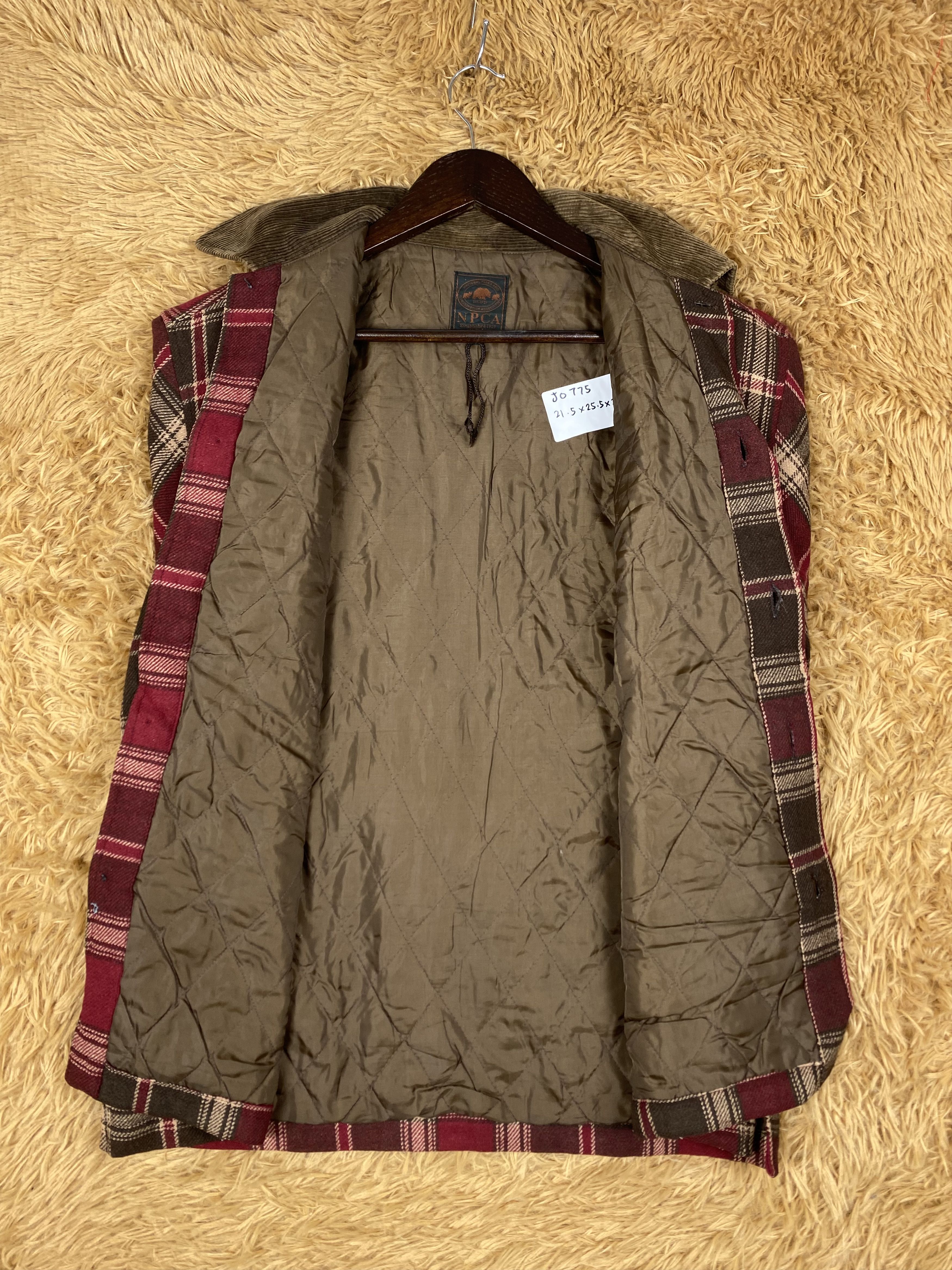 Japanese Brand Vintage NPCA Flannel Jacket DJ0775 Size US S / EU 44-46 / 1 - 6 Thumbnail
