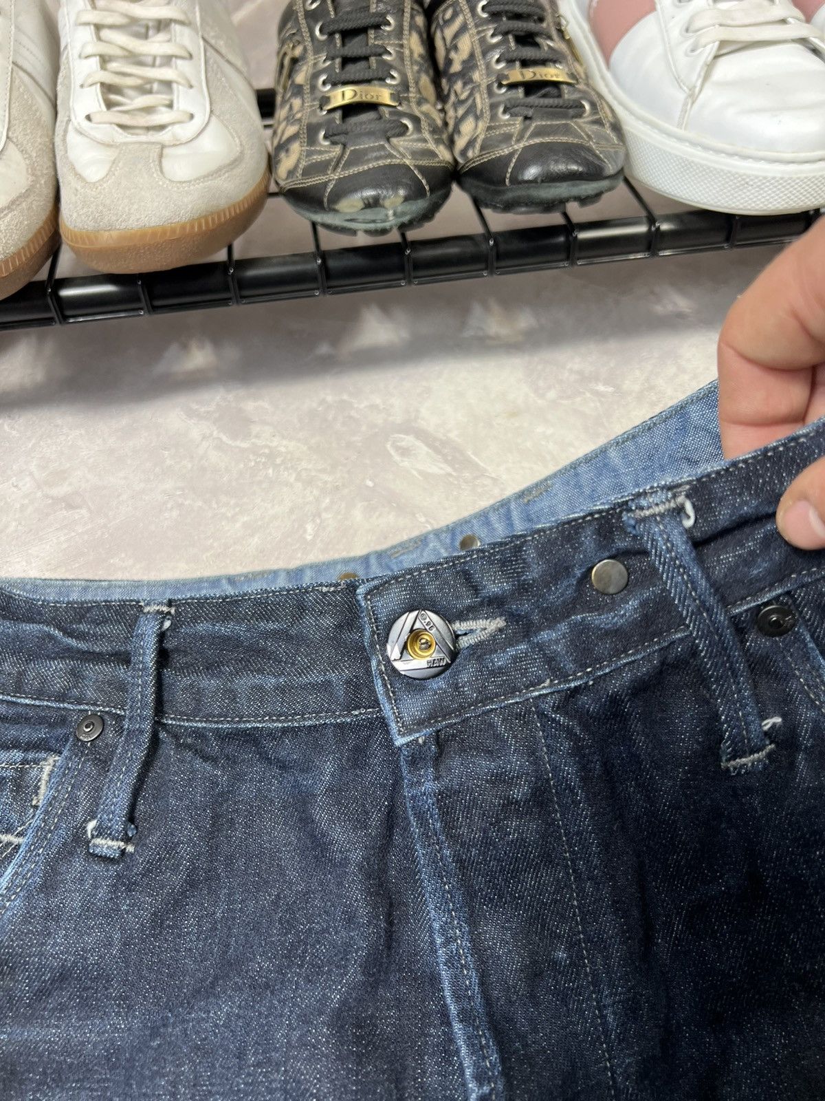 G-Star Vintage Flared G-Star Raw Distressed Baggy Pants Size US 33 - 10 Thumbnail
