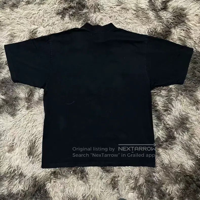 Balenciaga Balenciaga Logo Letter Printed Short Sleeve T-Shirt Size US M / EU 48-50 / 2 - 2 Thumbnail