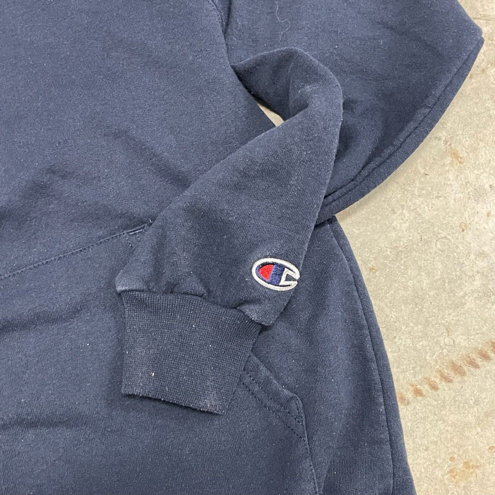 Champion × Stray Rats Stray Rats SR Logo Blue Champion Pullover Hoodie Sweatshirt Size US S / EU 44-46 / 1 - 5 Thumbnail