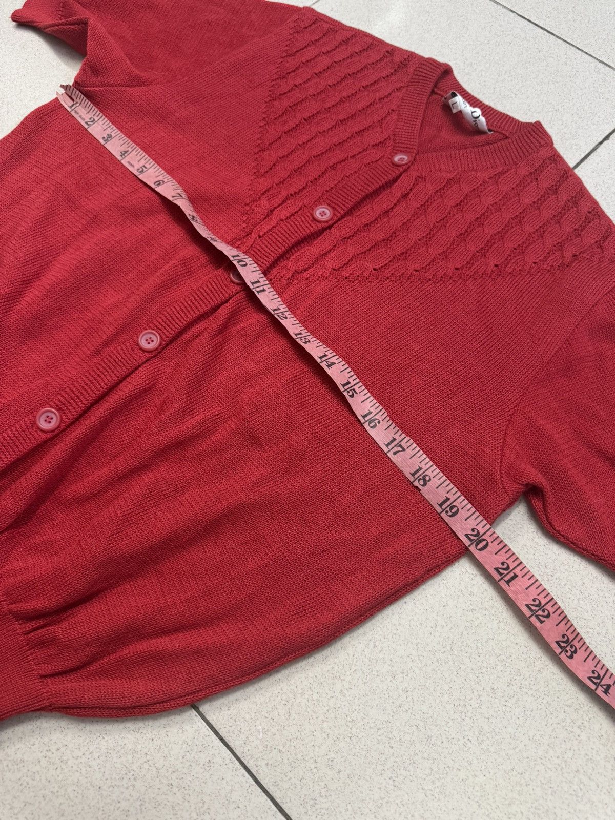 Dior CHRISTIAN DIOR KNITTED SWEATER KNITWEAR Size L / US 10 / IT 46 - 4 Thumbnail