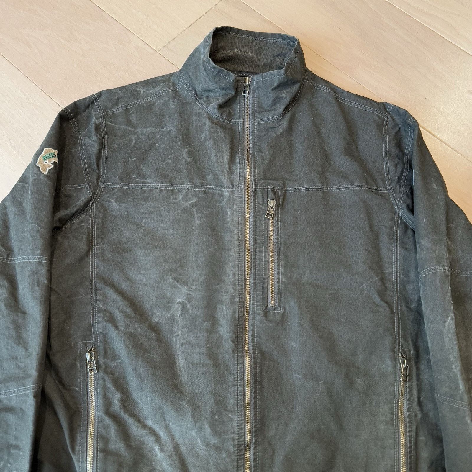 Kuhl Kuhl Burr Jacket Large Green Full Zip Heavy Canvas Outerwear Size US L / EU 52-54 / 3 - 3 Thumbnail