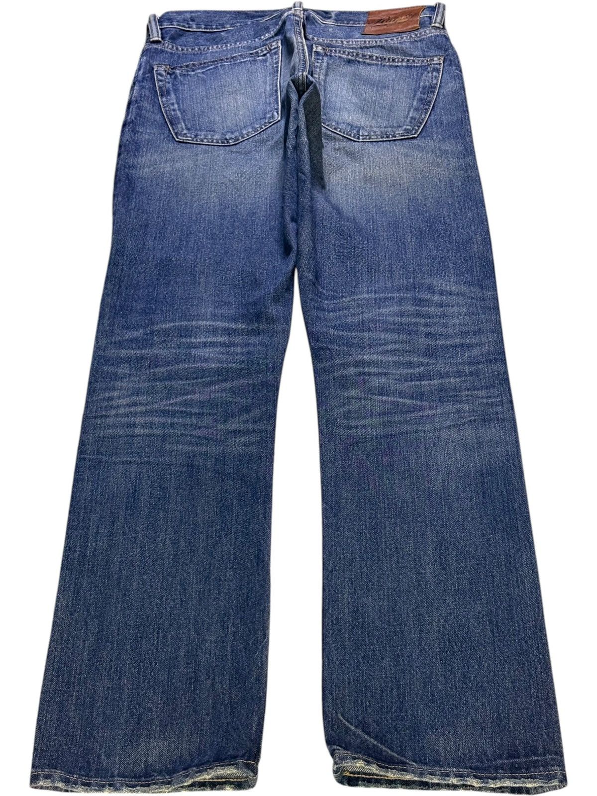 Japanese Brand Vintage Japanese Brand Mud Wash Distressed Ripped Jeans Size US 30 / EU 46 - 2 Thumbnail
