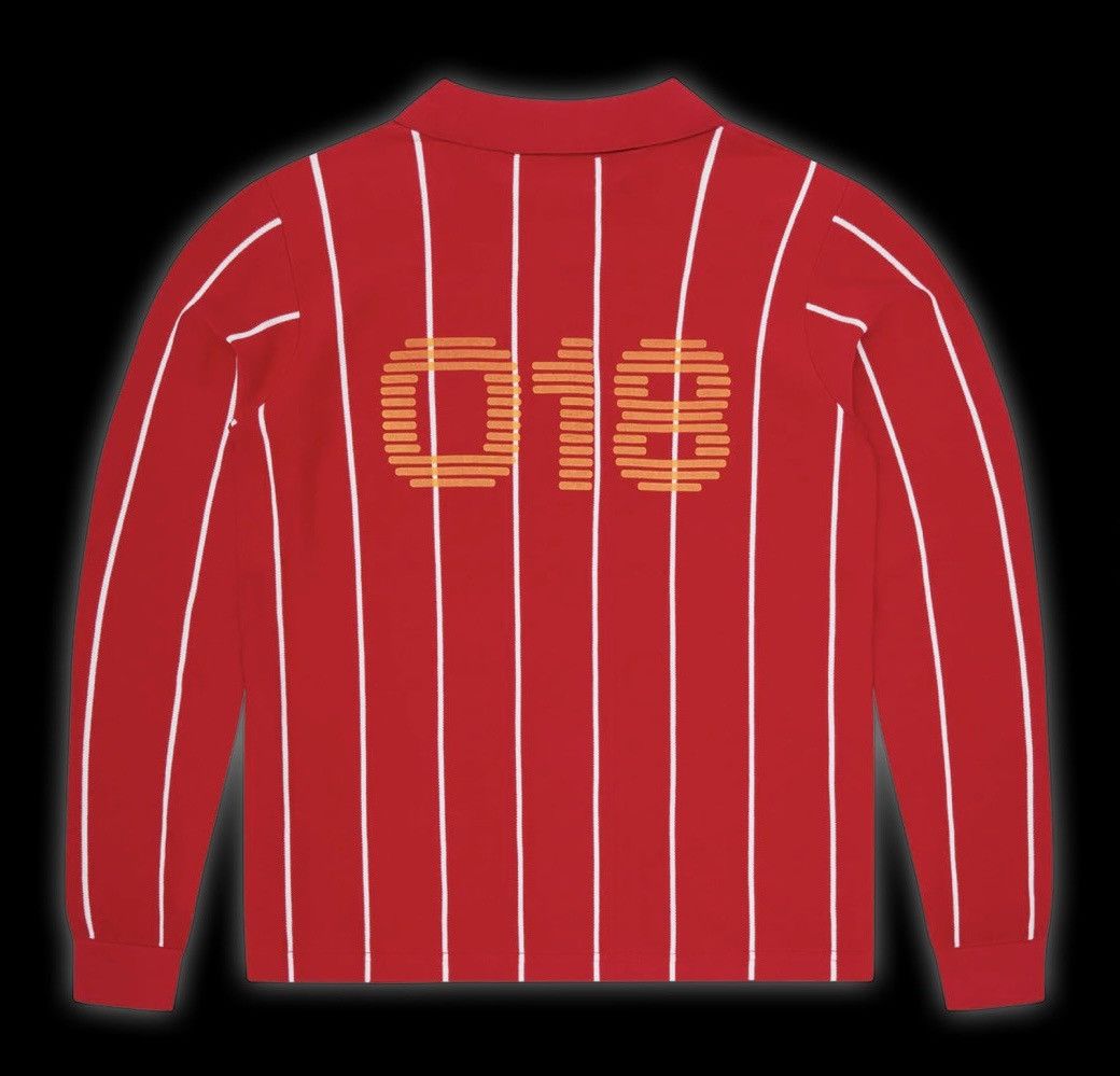 Corteiz Corteiz Monde Knit LS Jersey (Red) Size L – Brand New Size US L / EU 52-54 / 3 - 9 Thumbnail