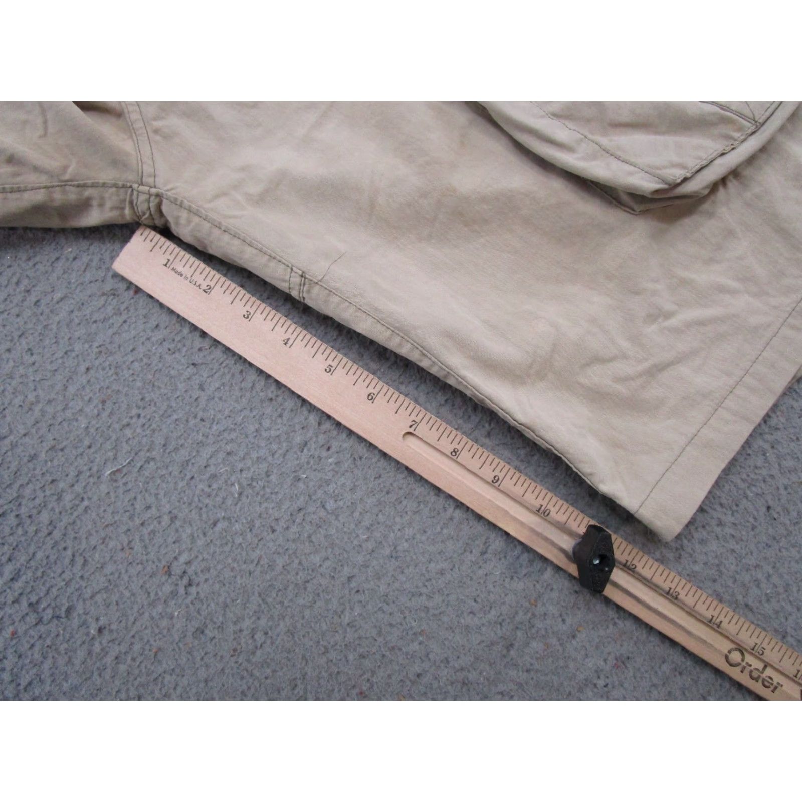 Vintage VINTAGE Urban Pipeline Cargo Shorts Men 36 Beige Pocket Zipper Read Jeans/Shorts? (Wait) Size US 36 / EU 52 - 6 Thumbnail