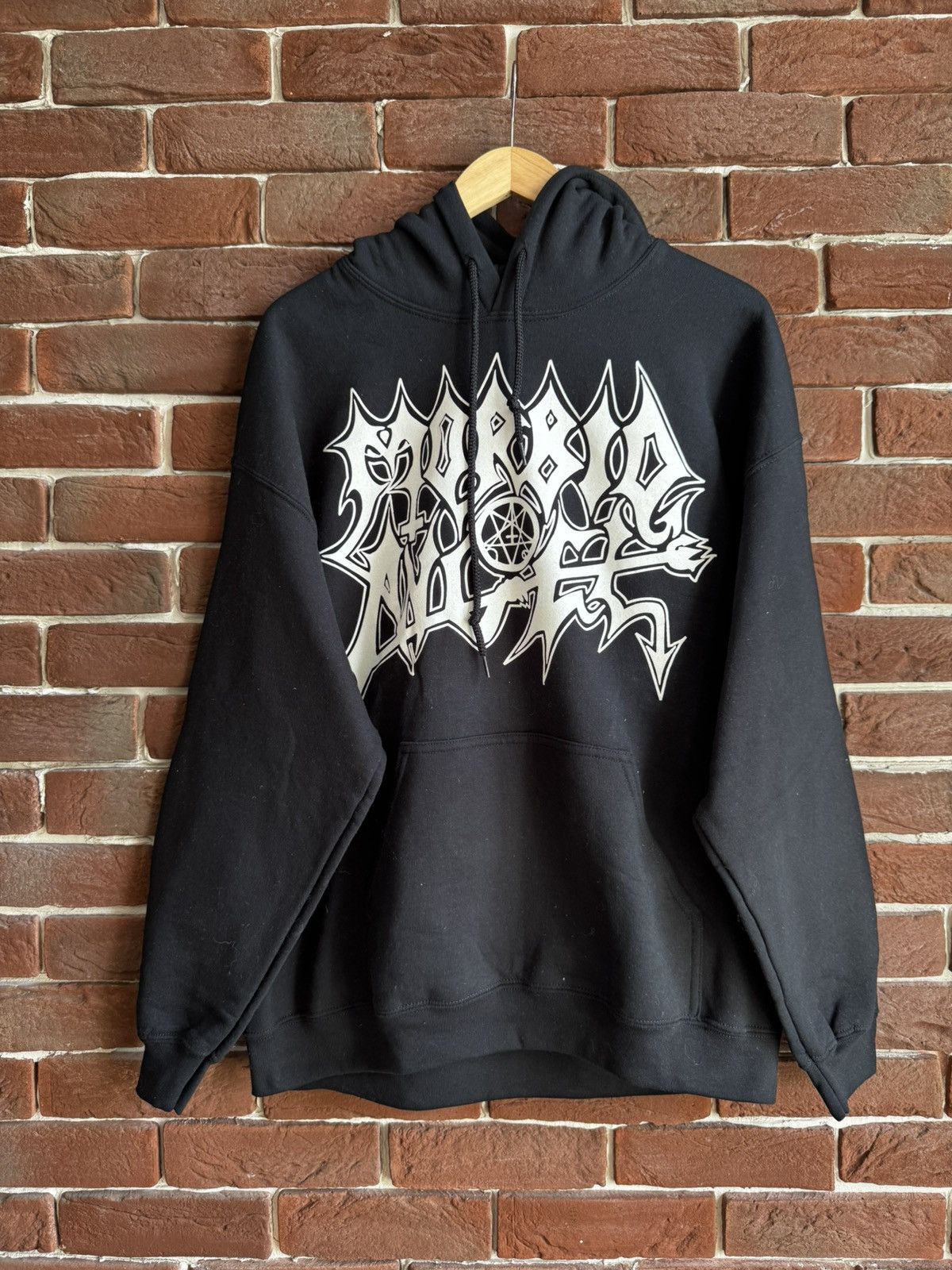 Band Tees Vintage 00s Morbid Angel Extreme Music Metal Band Hoodie Size US XL / EU 56 / 4 - 1 Thumbnail