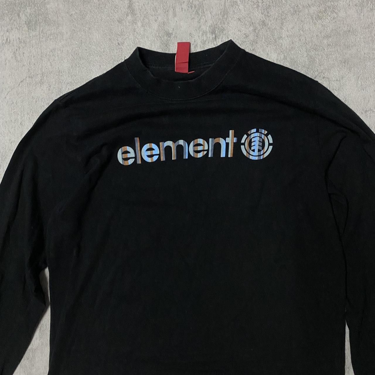 Element Element black long sleeve shirt with blue logo #skater Size US S / EU 44-46 / 1 - 2 Thumbnail