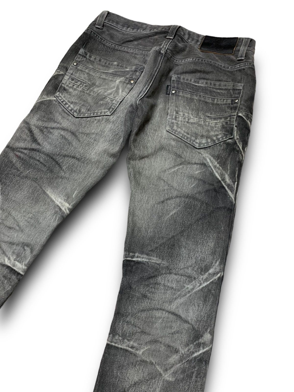 Japanese Brand × Tornado Mart VINTAGE TORNADO MART DISTRESSED DESIGN JAPANESE BRAND JEANS Size US 31 - 20 Thumbnail