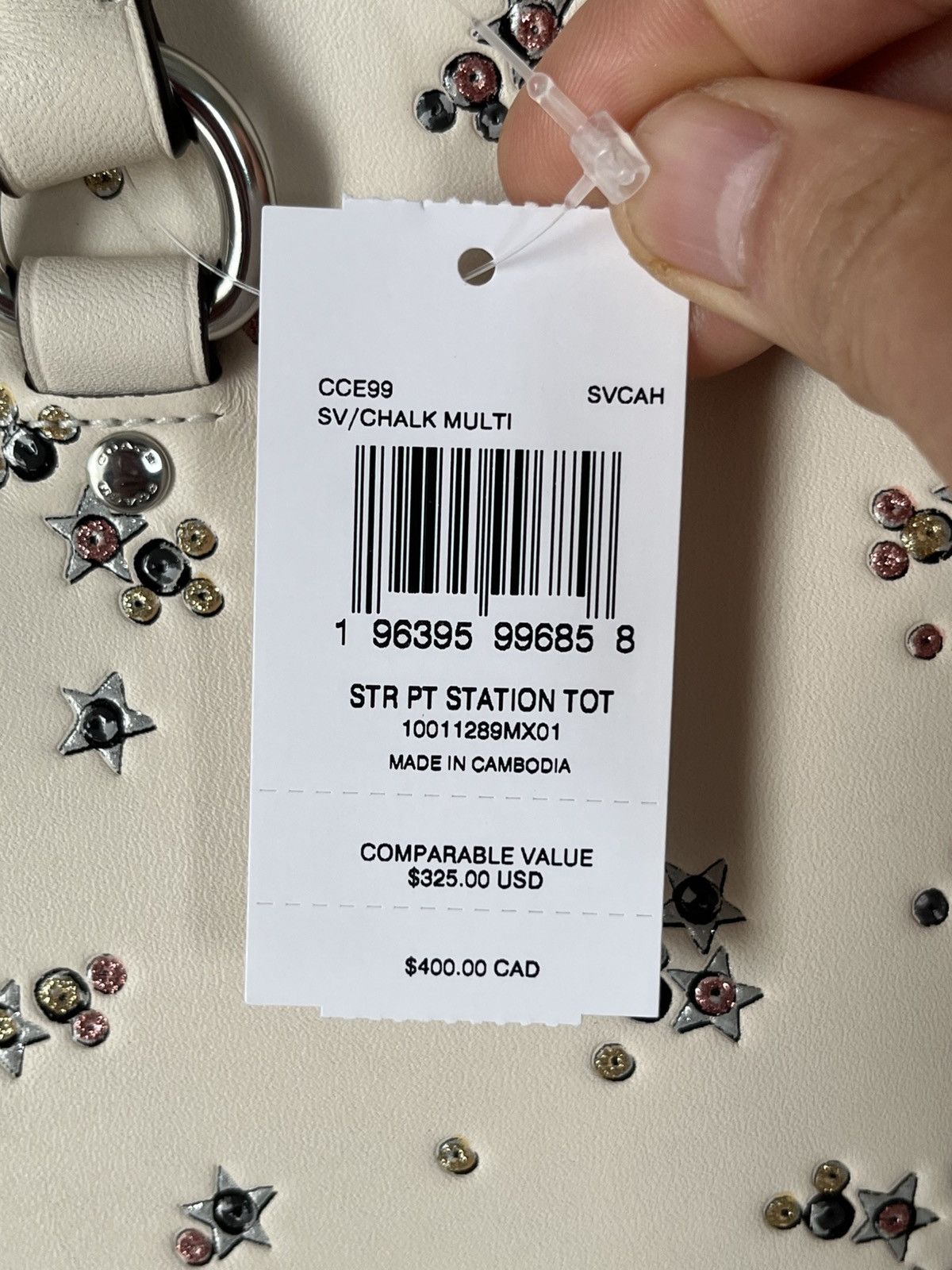 Coach Coach Station Tote With Star Printed Size ONE SIZE - 5 Thumbnail