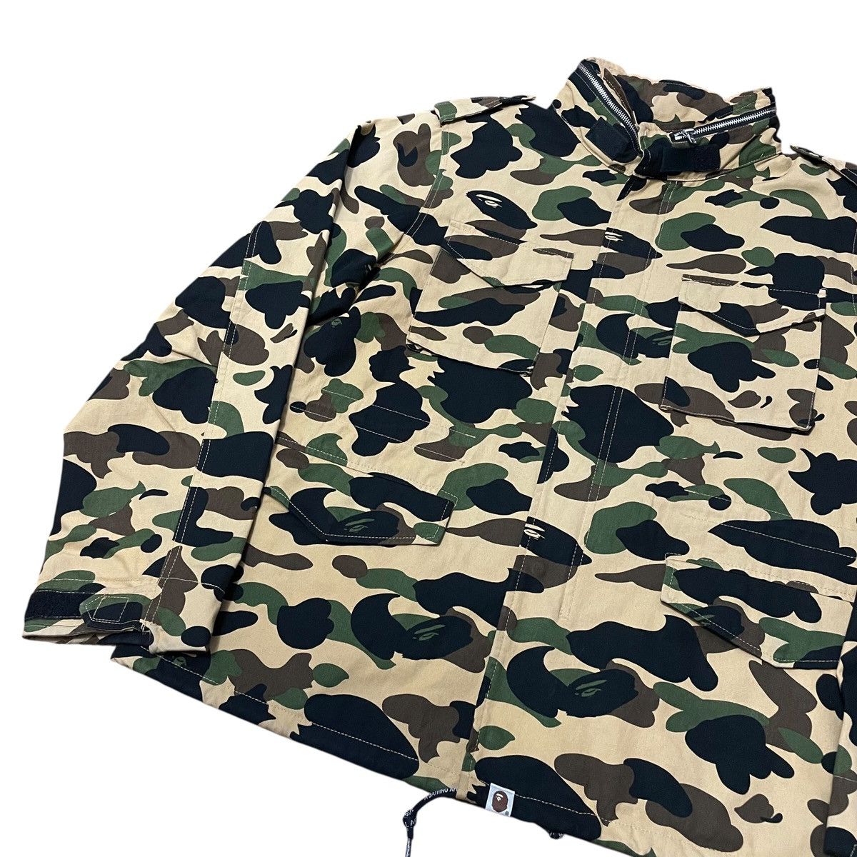 Bape Bape Camo M65 Parka Jacket Size US XXL / EU 58 / 5 - 2 Thumbnail