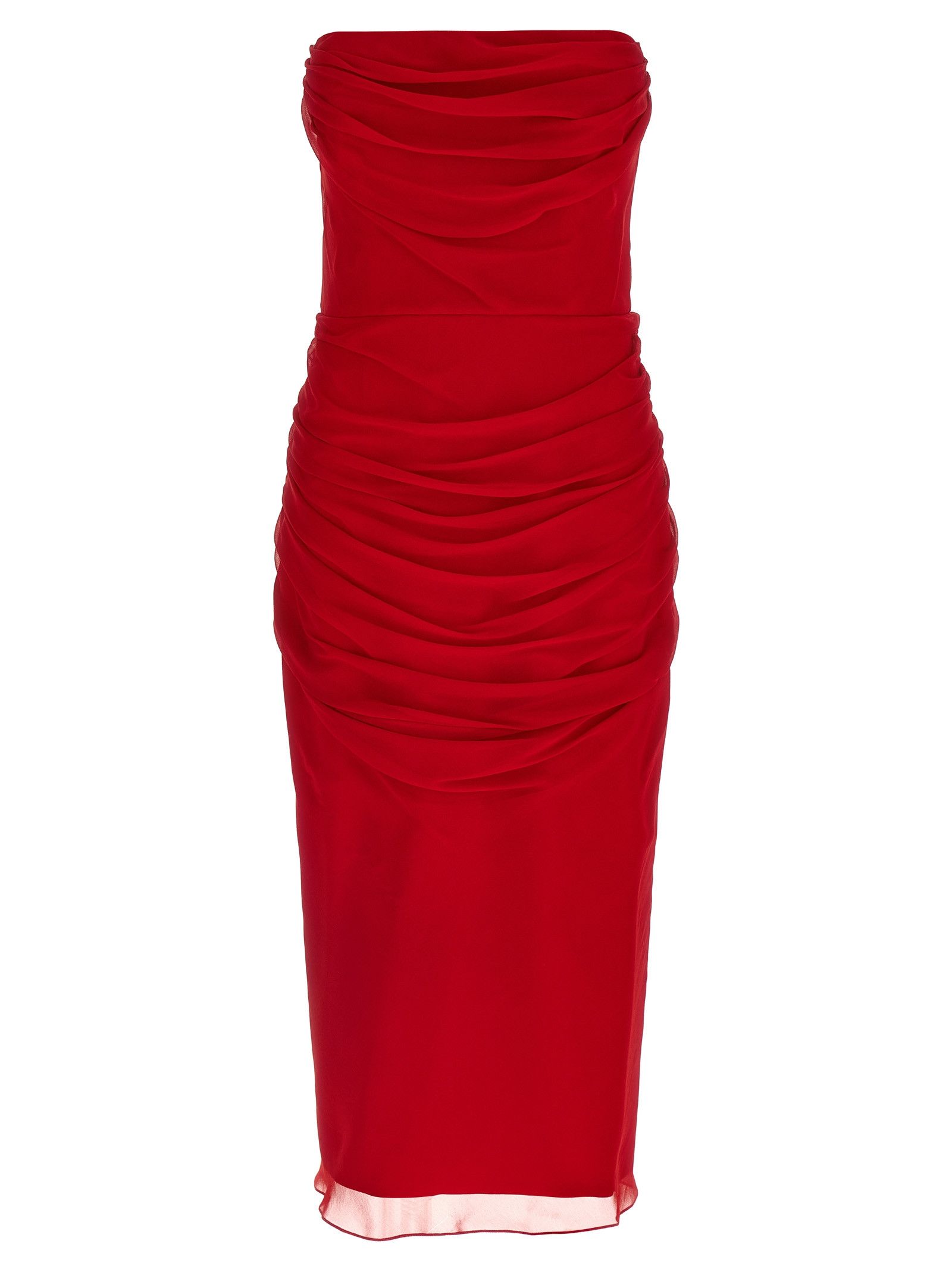 Carolina Herrera Chiffon dress Size XL / US 12-14 / IT 48-50 - 1 Thumbnail