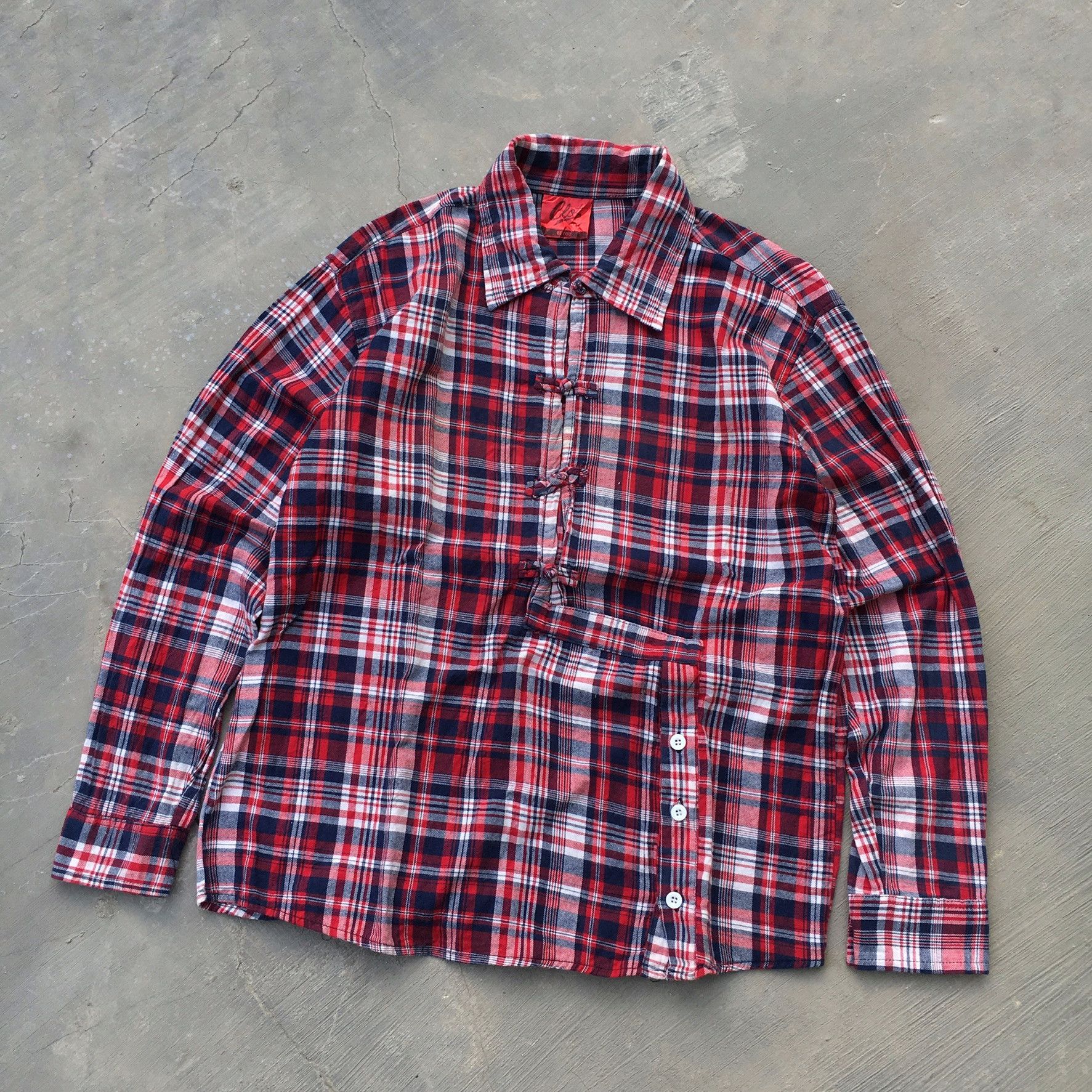 🚨BINDING ACCEPT🚨Clot plaid flannel mixed chinese