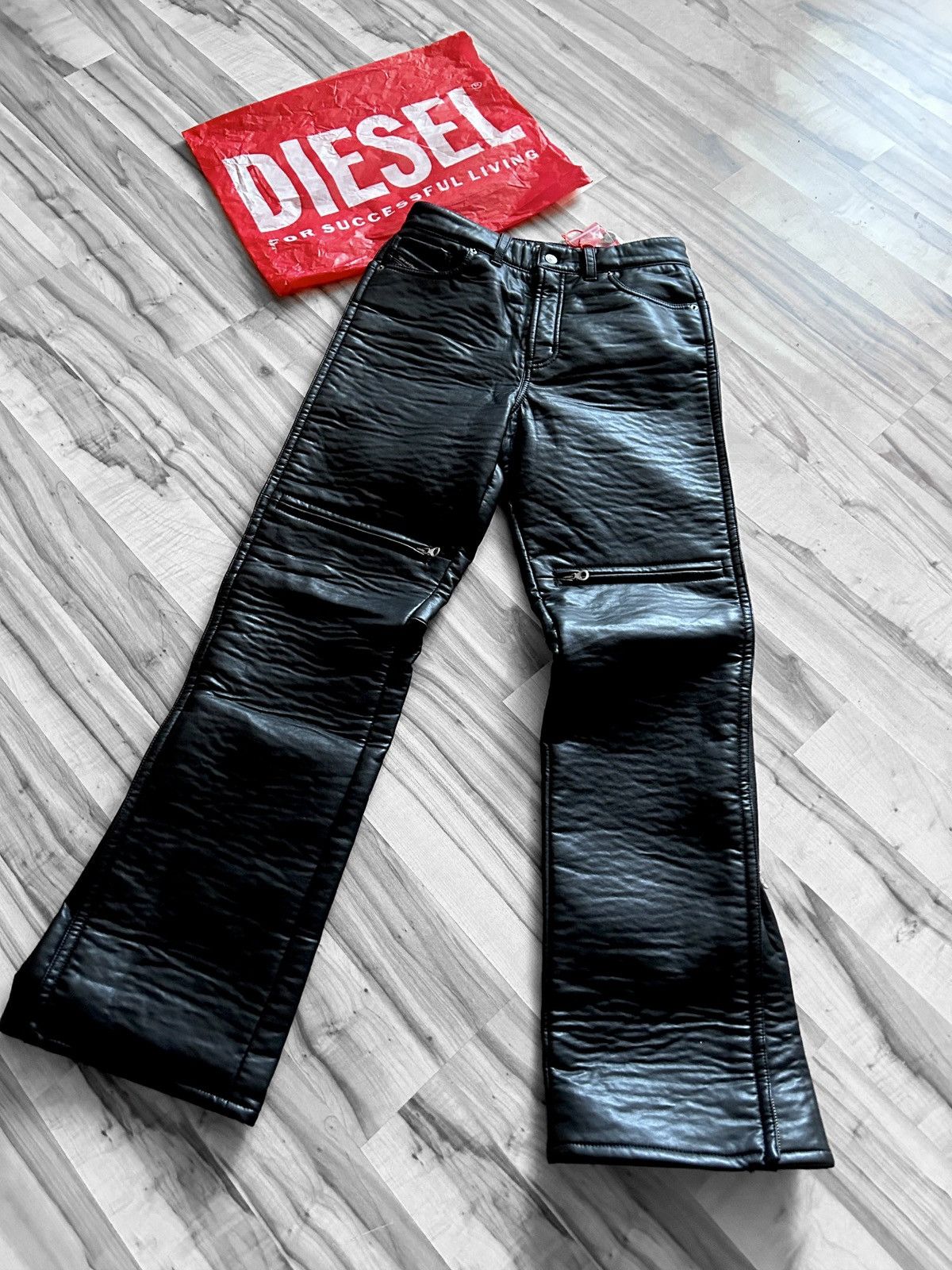 Diesel P-Cirio Leather Pants Fall ’22 Collection