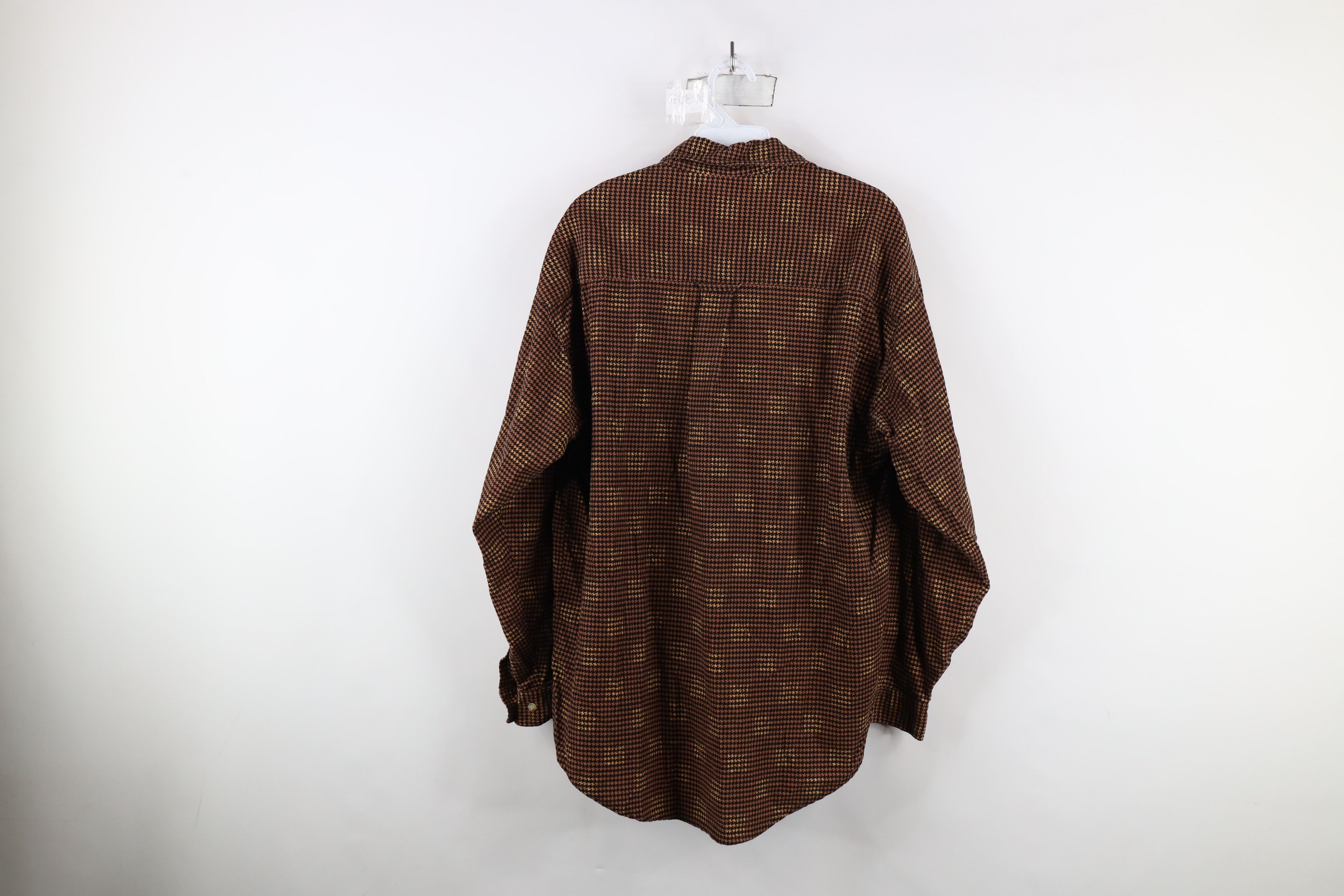 Vintage Vintage 90s Streetwear Checkered Corduroy Button Shirt Size US M / EU 48-50 / 2 - 10 Thumbnail