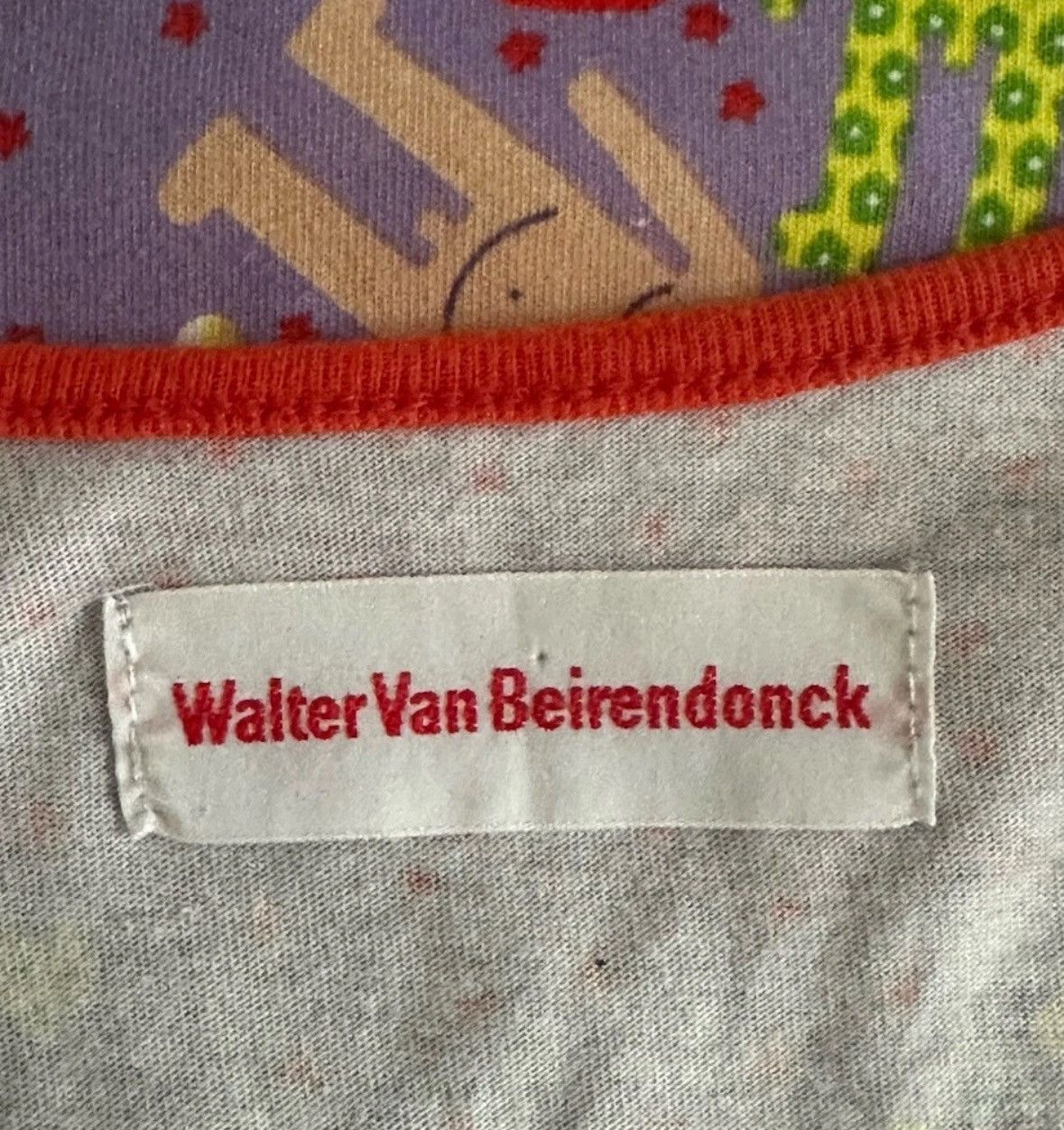 Walter Van Beirendonck Walter Van Beirendonck 2005 Supernatural tank top Size US M / EU 48-50 / 2 - 8 Thumbnail