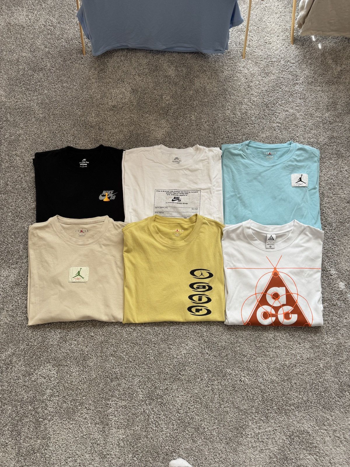 Nike Nike T-Shirt Bundle (Jordan, ACG, Travis Scott, Nike SB) Size US XXL / EU 58 / 5 - 1 Thumbnail