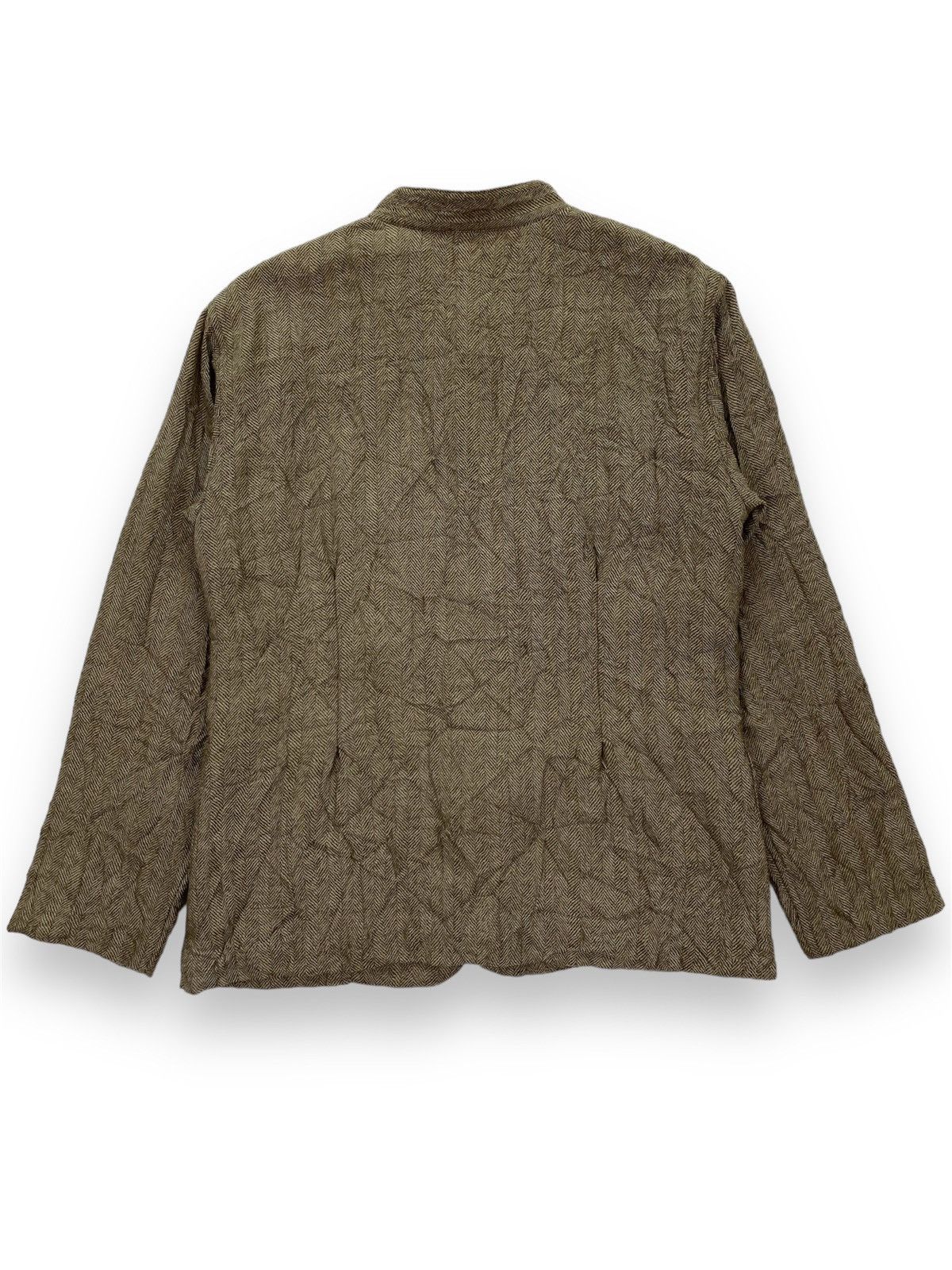 Issey Miyake Plantation Issey Miyake Wrinkle Wool Jacket Size US S / EU 44-46 / 1 - 3 Thumbnail
