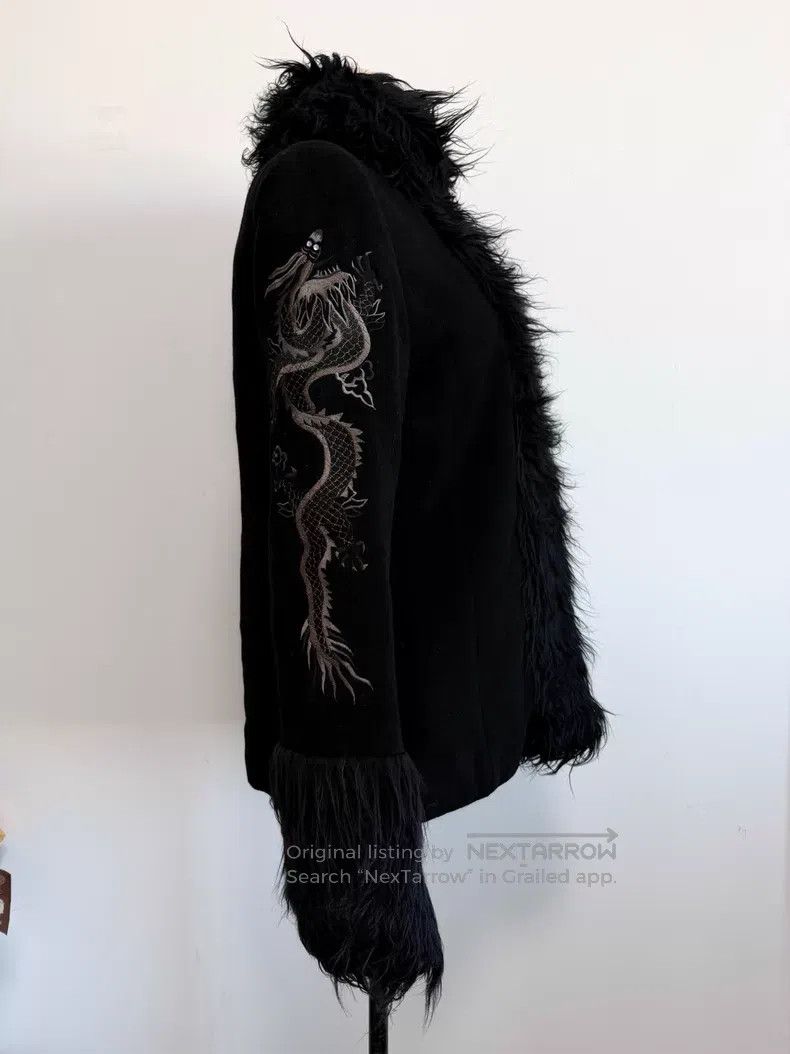 Vivienne Tam Vivienne Tam Dragon embroidery, fur collar, top Size S / US 4 / IT 40 - 2 Thumbnail