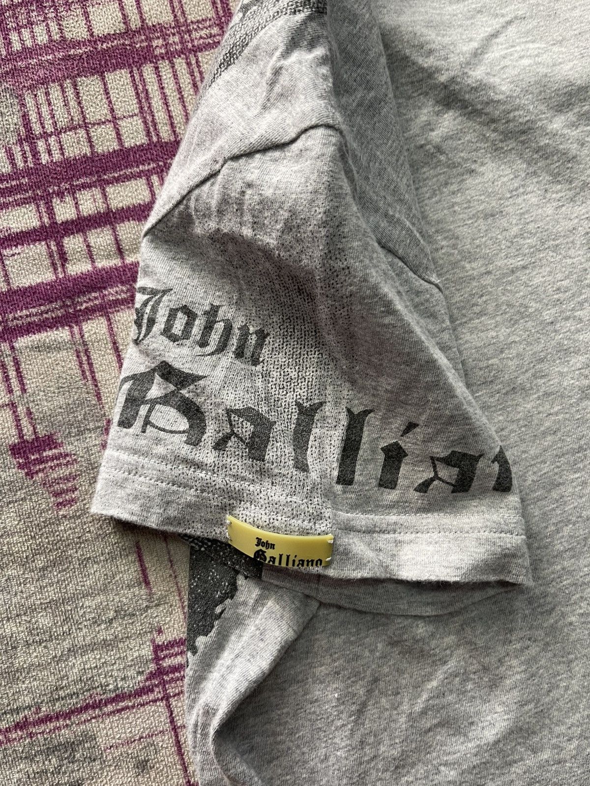 John Galliano JOHN GALLIANO TROMPELOEIL GRAPHIC TEE Size S / US 4 / IT 40 - 8 Thumbnail