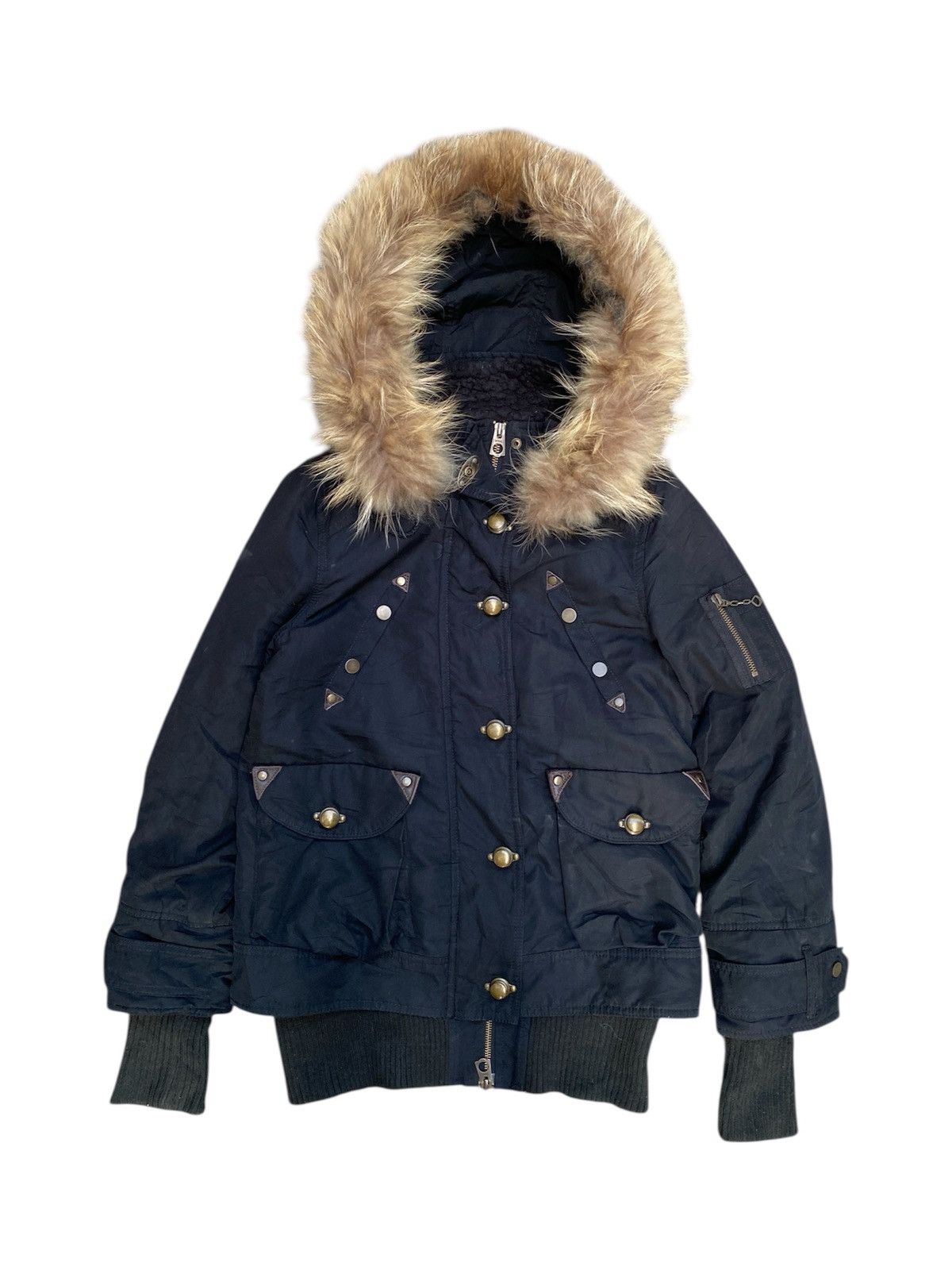 Spiral Tempt Goa Fur Jacket Lgb Kmrii vkeii style