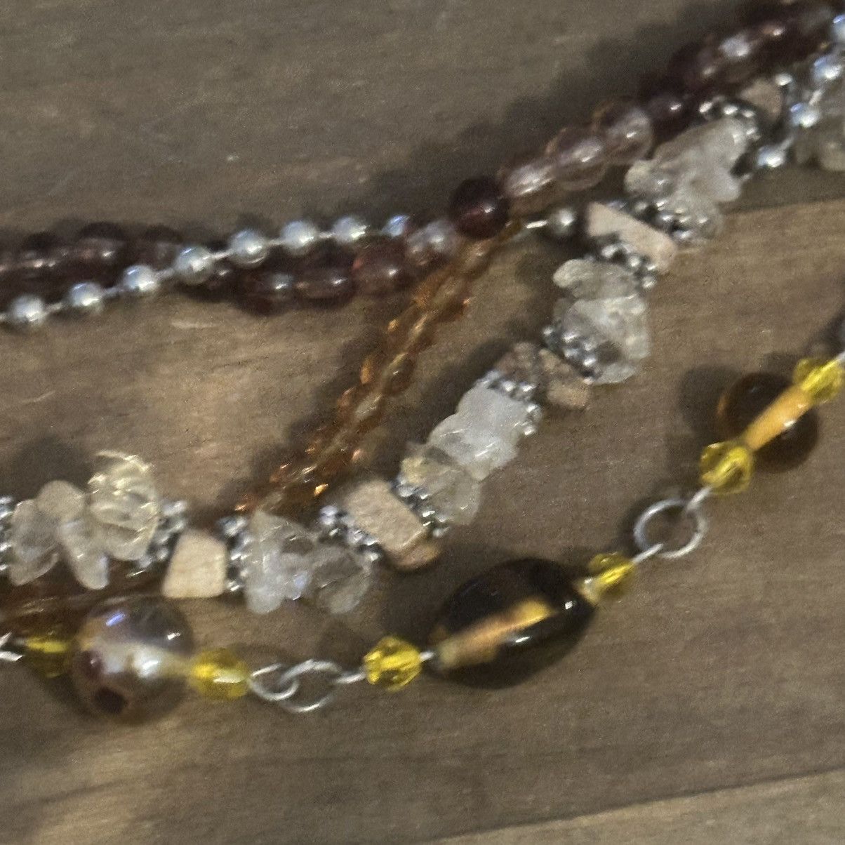 Other Multi strand twisted glass bead necklace Size ONE SIZE - 3 Thumbnail