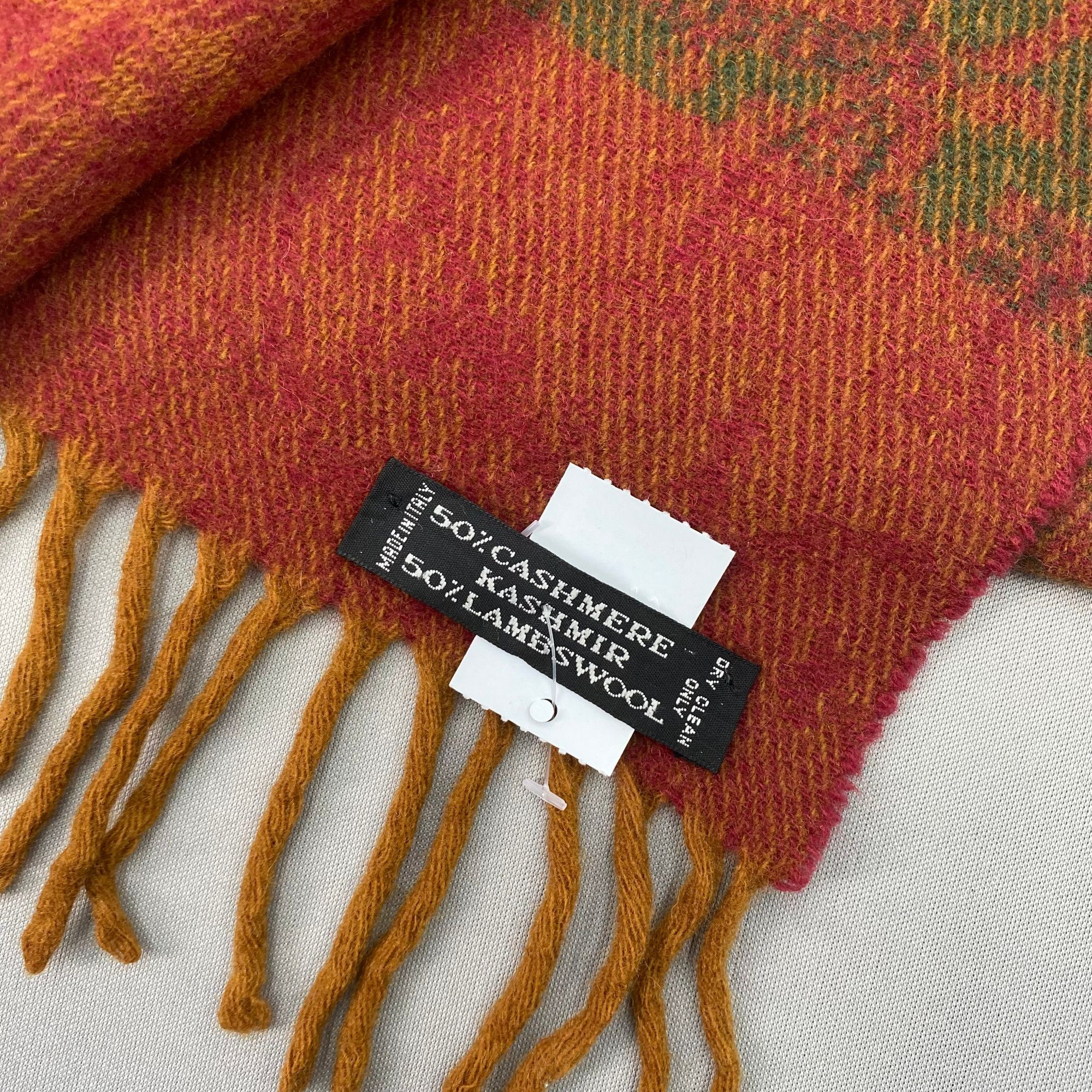 Liberty London Vintage Liberty London Scarf Muffler Wool Cashmere Scarves Size ONE SIZE - 5 Thumbnail