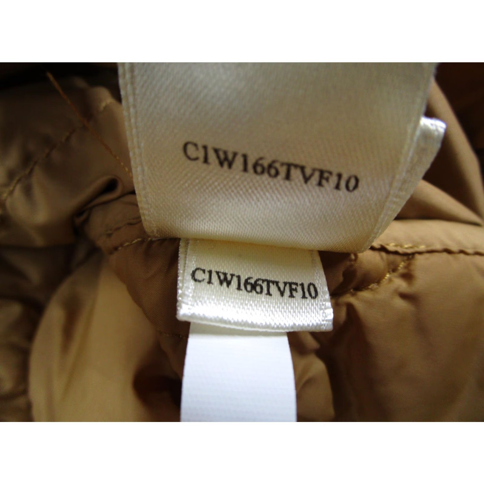 Vintage Dylan Quilted Jacket Womens Small Tan Nylon Snap Front Shirt Jacket Shacket Size S / US 4 / IT 40 - 4 Thumbnail