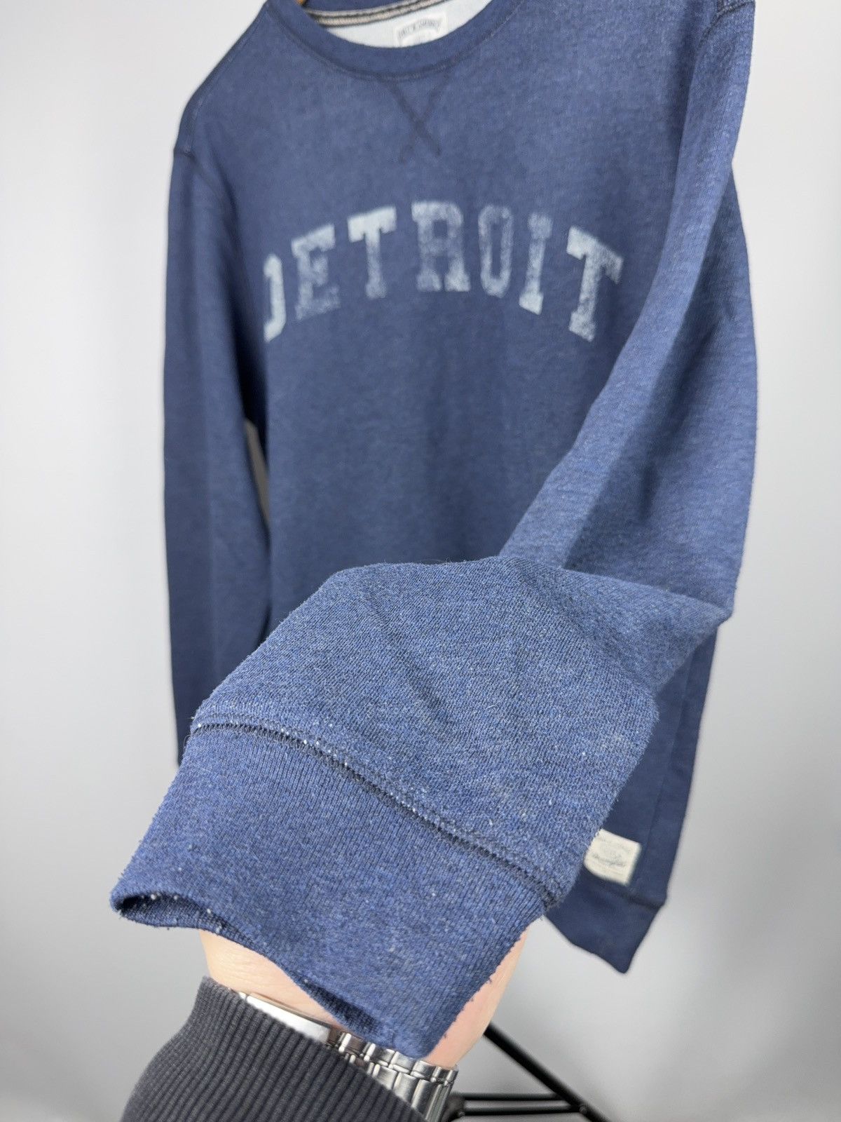 Wrangler 00s Retro Wrangler USA Detroit Print Crewneck Sweatshirt Size US L / EU 52-54 / 3 - 10 Thumbnail