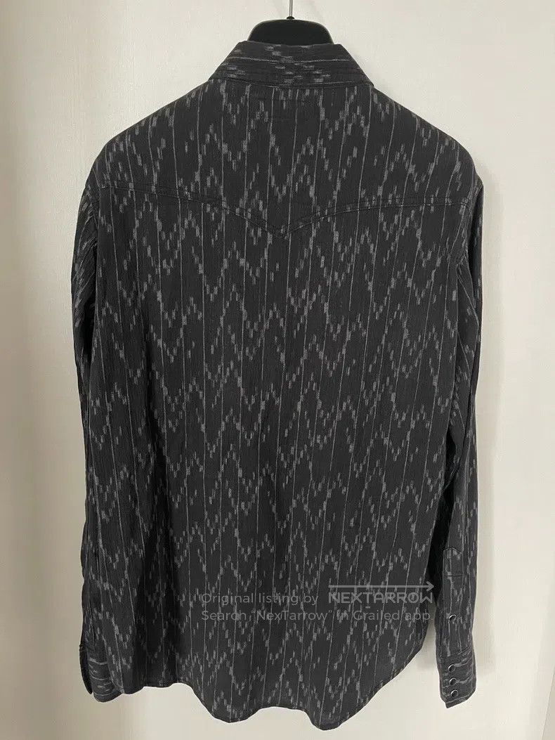 Saint Laurent Paris Saint Laurent Paris Cat-eye buttoned striped shirt Size US L / EU 52-54 / 3 - 2 Thumbnail