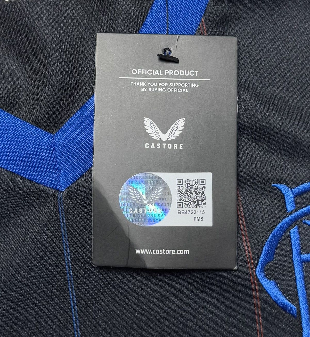 Castore Glasgow Rangers 2022 2023 Football Shirt Jersey Castore Size US XXL / EU 58 / 5 - 8 Thumbnail