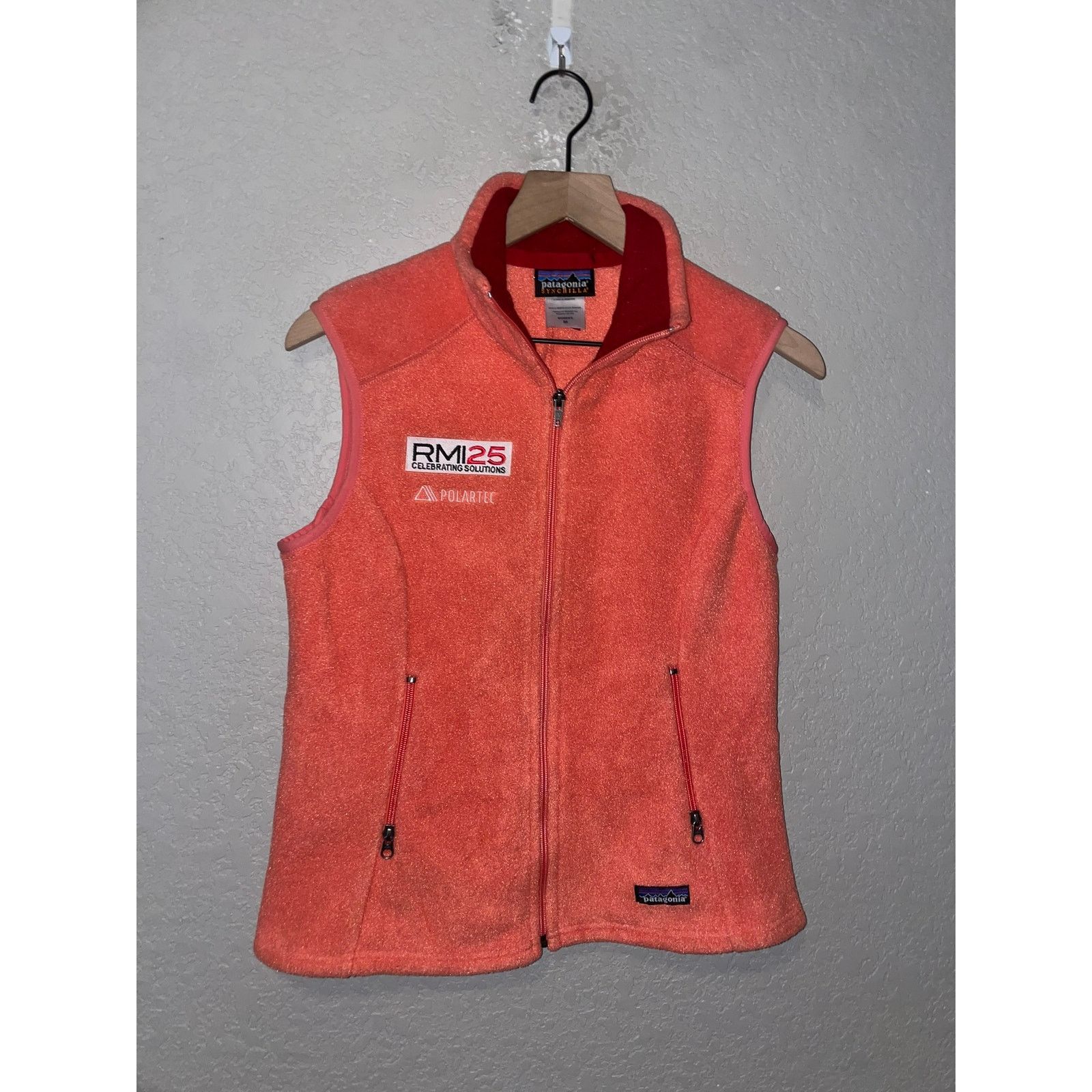 Patagonia Womens Patagonia Synchilla Pink Fleece Vest Polartec VTG M Size M / US 6-8 / IT 42-44 - 1 Thumbnail