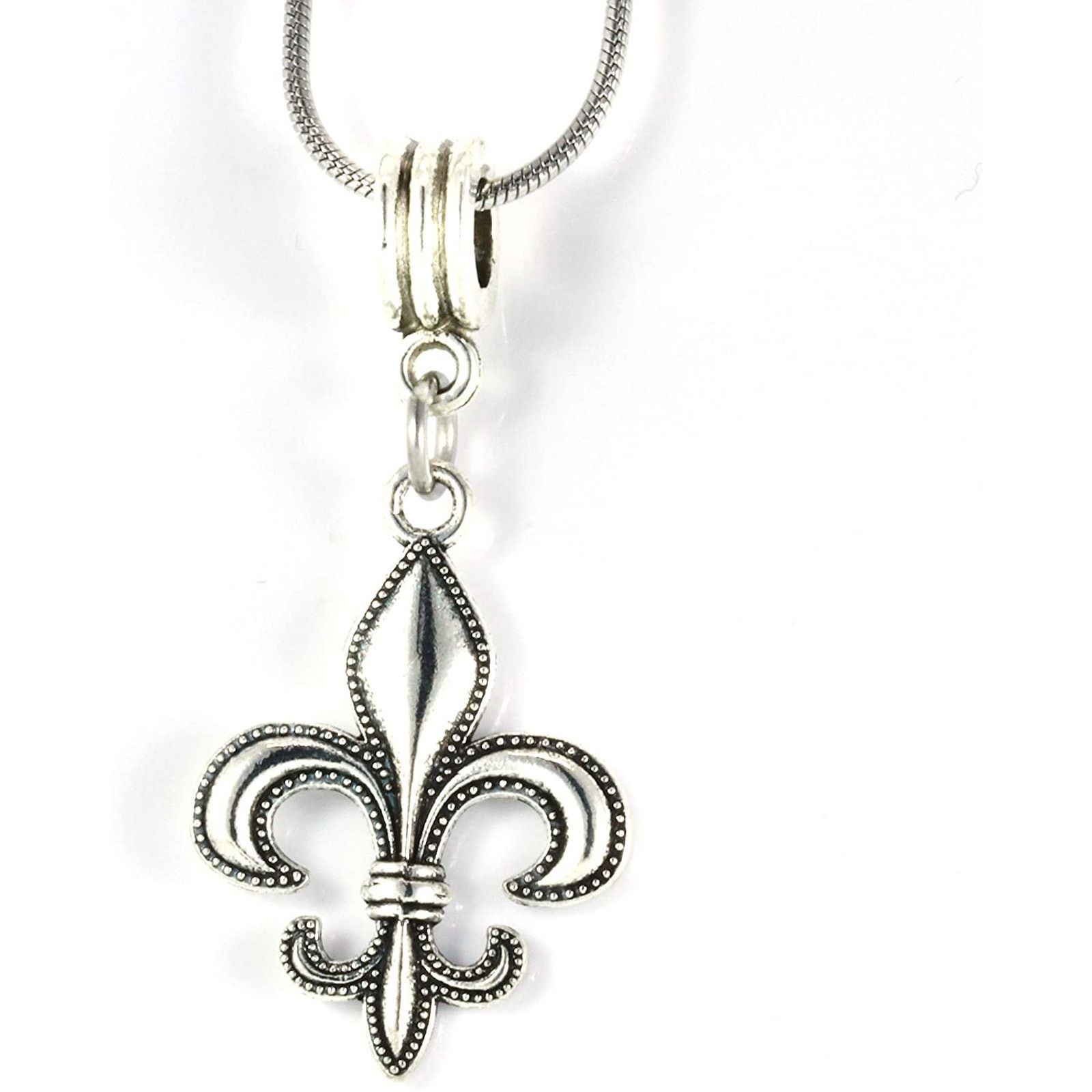 & Other Stories Fleur de Lis Necklace - Mardi Gras Necklace Size ONE SIZE - 4 Thumbnail