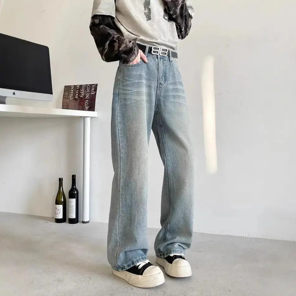 Japanese Brand Retro loose high street micro flared jeans Size US 32 / EU 48 - 6 Thumbnail