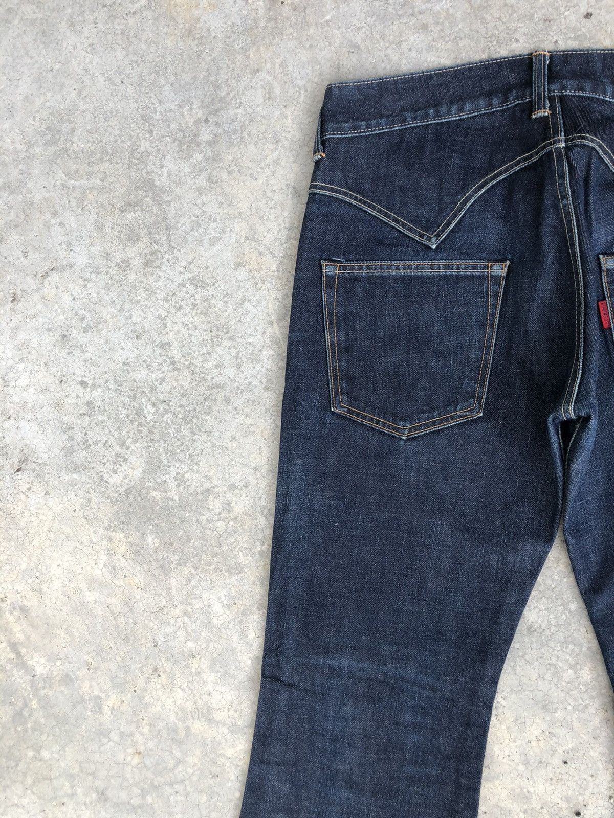 If Six Was Nine Japanese Edwin Flared Jeans Distressed Jeans Size US 32 / EU 48 - 9 Thumbnail