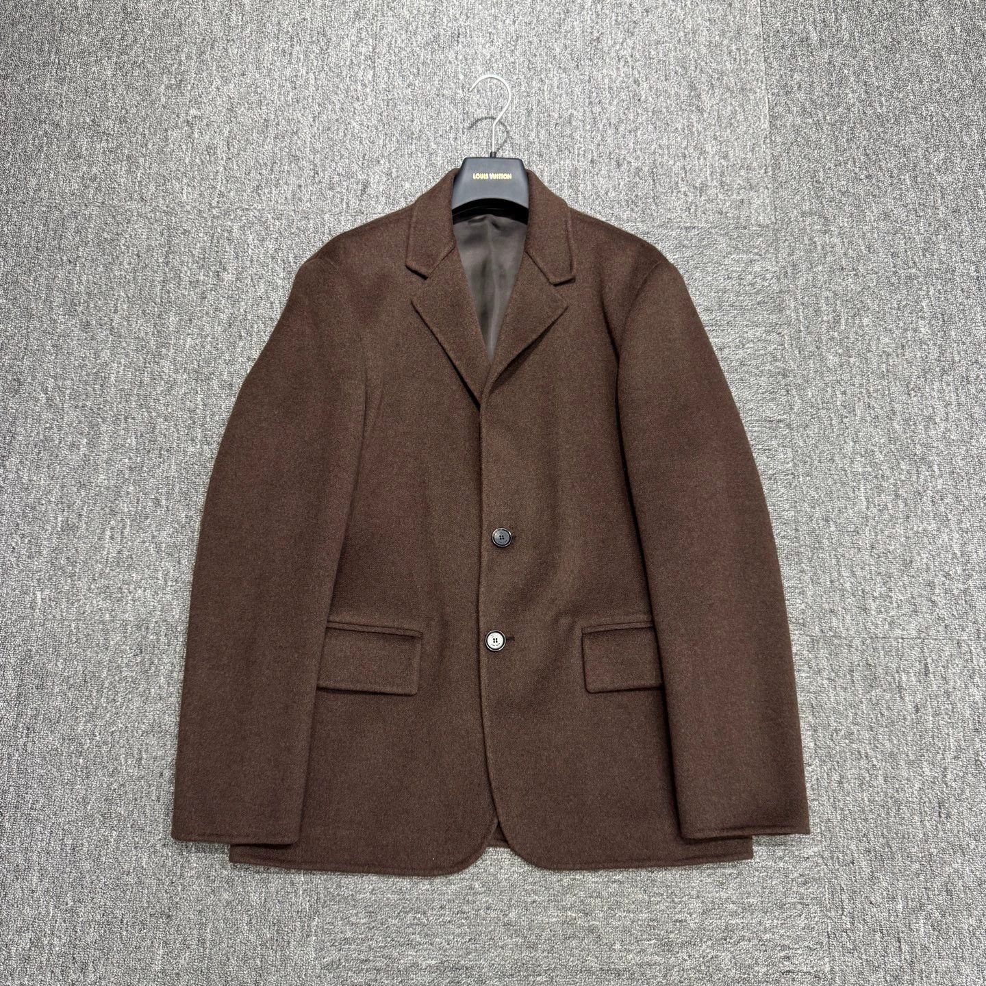 Loro Piana Brown Single-Breasted Coat - Size S Size US S / EU 44-46 / 1 - 1 Thumbnail